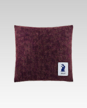 Aleyè Studio Pillowcase No.13 – Wool Blend Plum