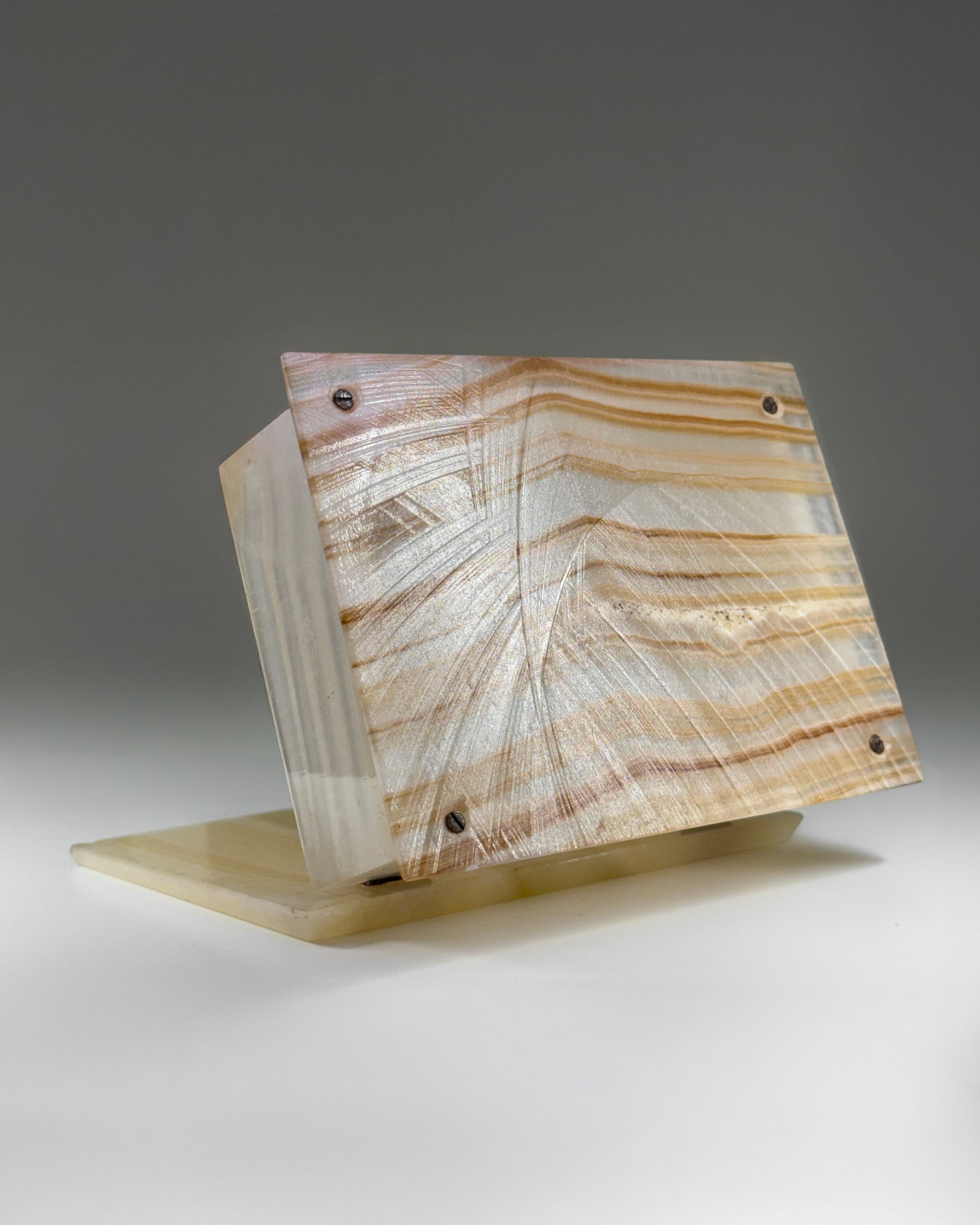 Aleyè Nomade No. 18 - Green Onyx Box