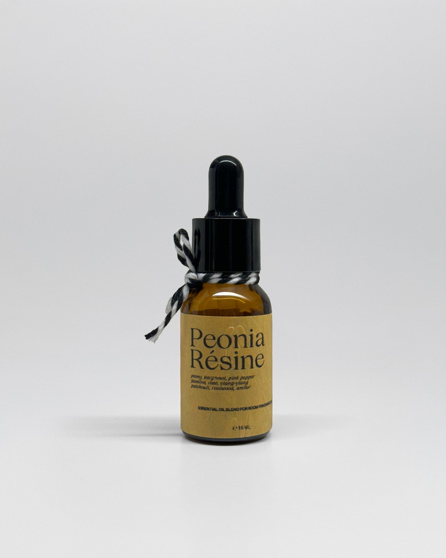 Peonia + Resina: Olio Essenziale, 15ml