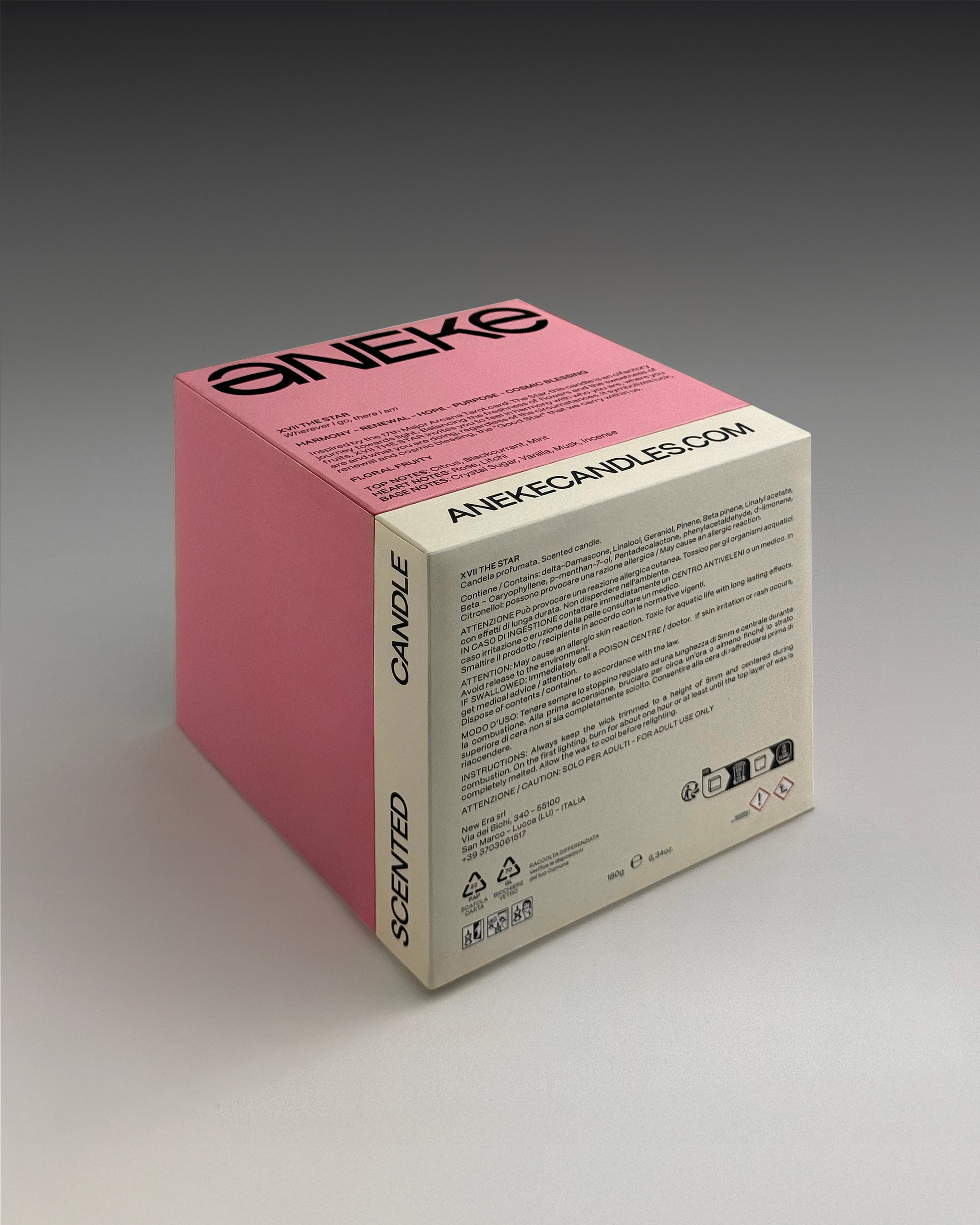 XVII The Star - Scented Candle by Aneke