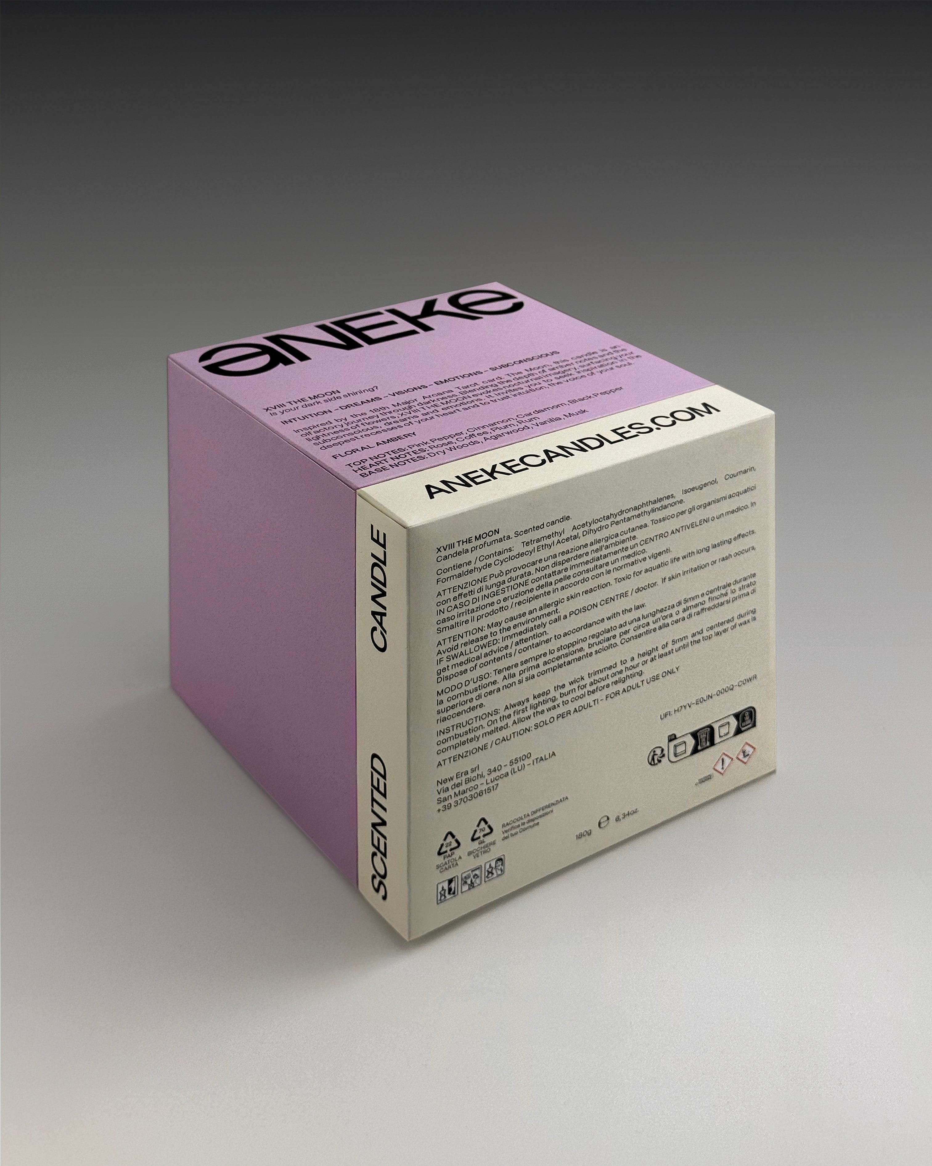XVIII The Moon - Scented Candle by Aneke