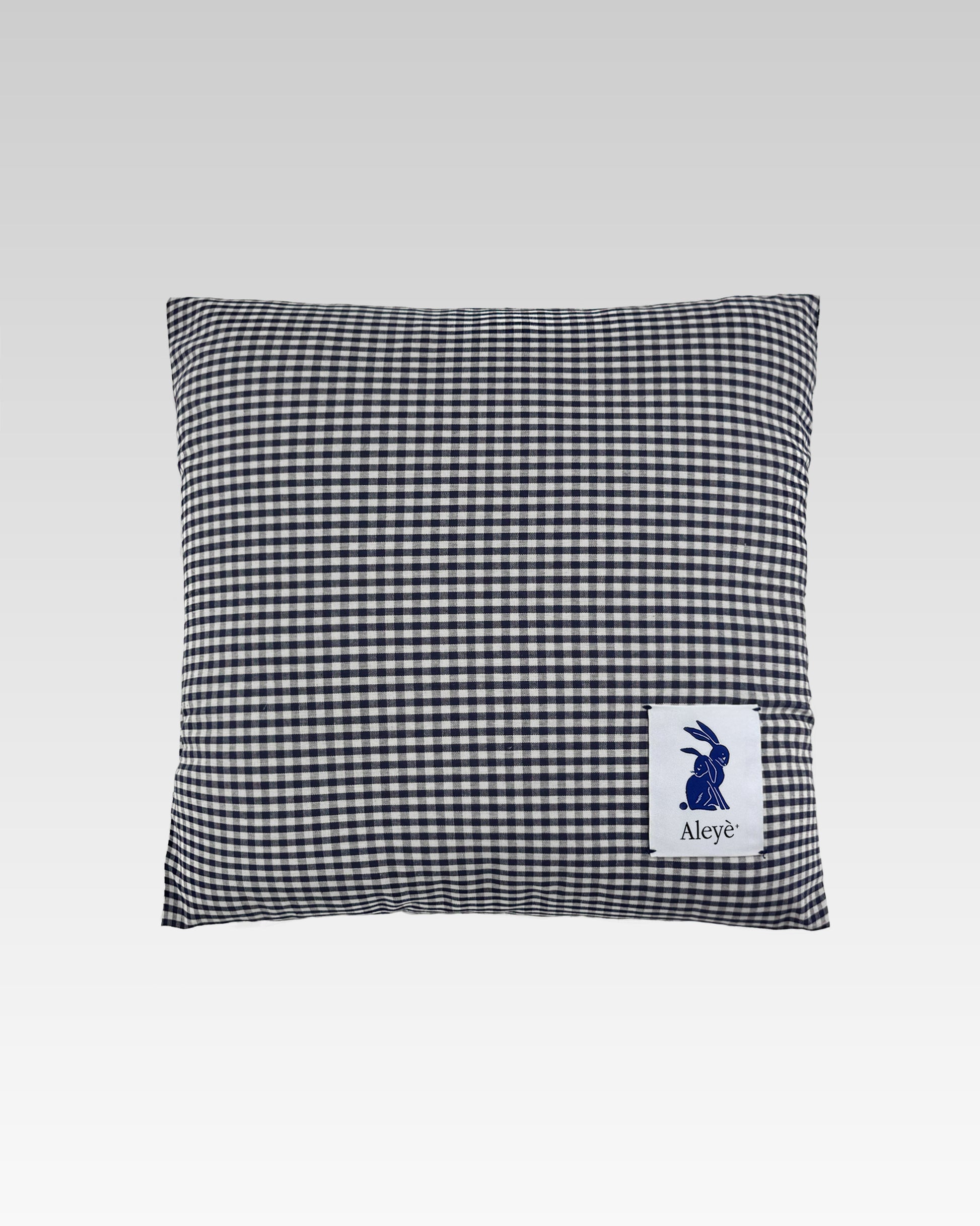 Aleyè Studio Pillow No.2 – Vichy Oltremare