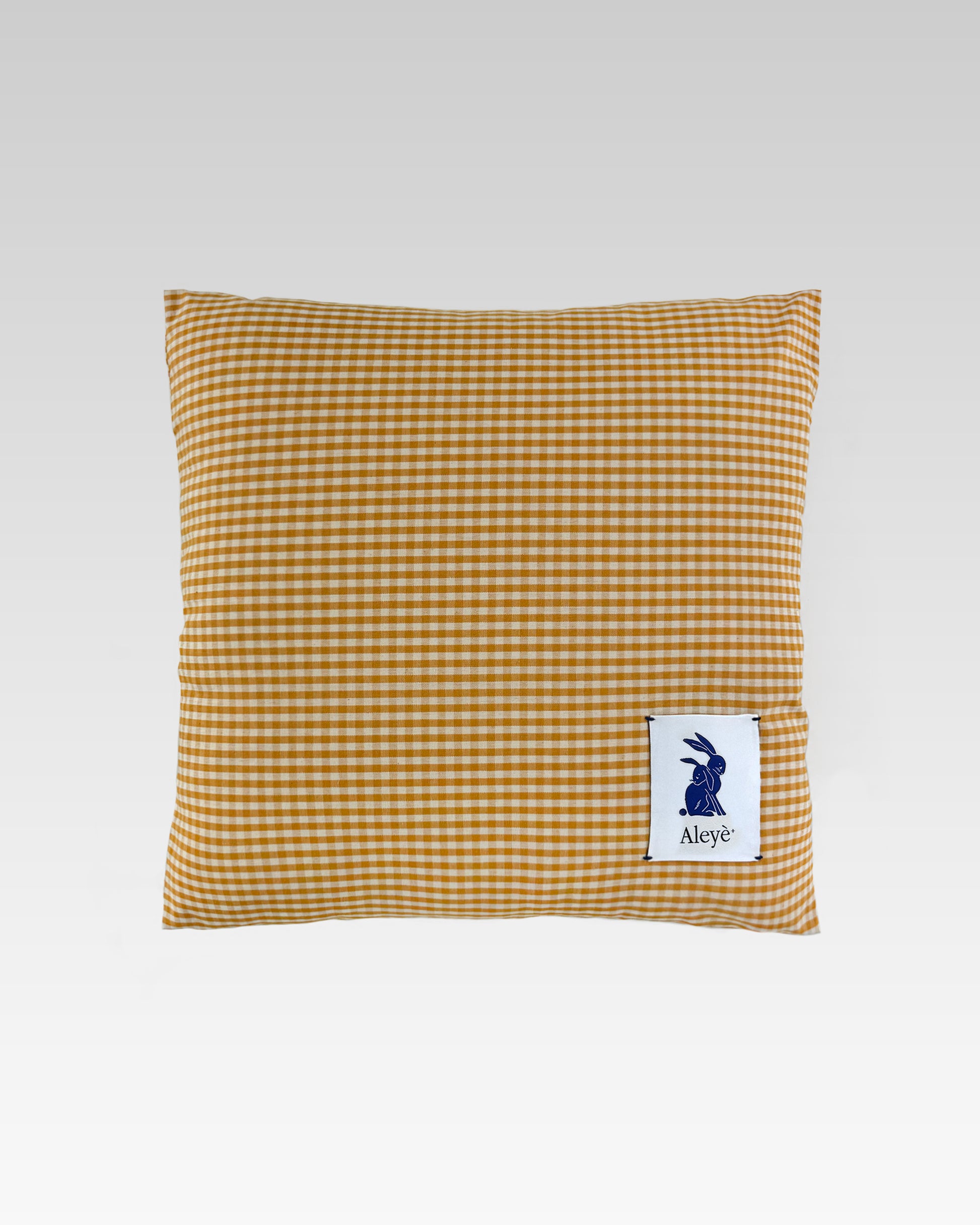 Aleyè Studio Pillow No.1 – Vichy Mango