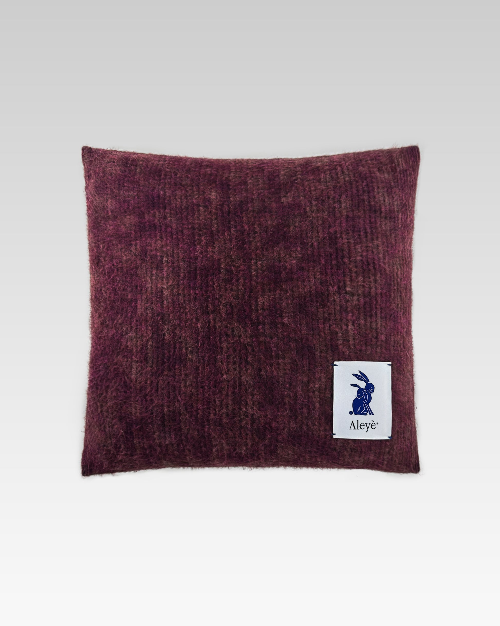 Aleyè Studio Pillow No.13 – Wool Blend Plum