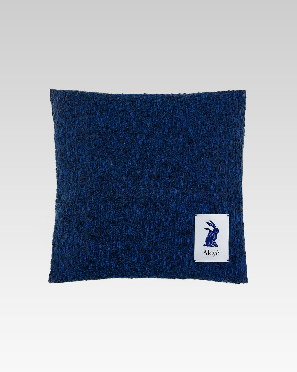 Aleyè Studio Pillow No.9 – Bouclé Indigo