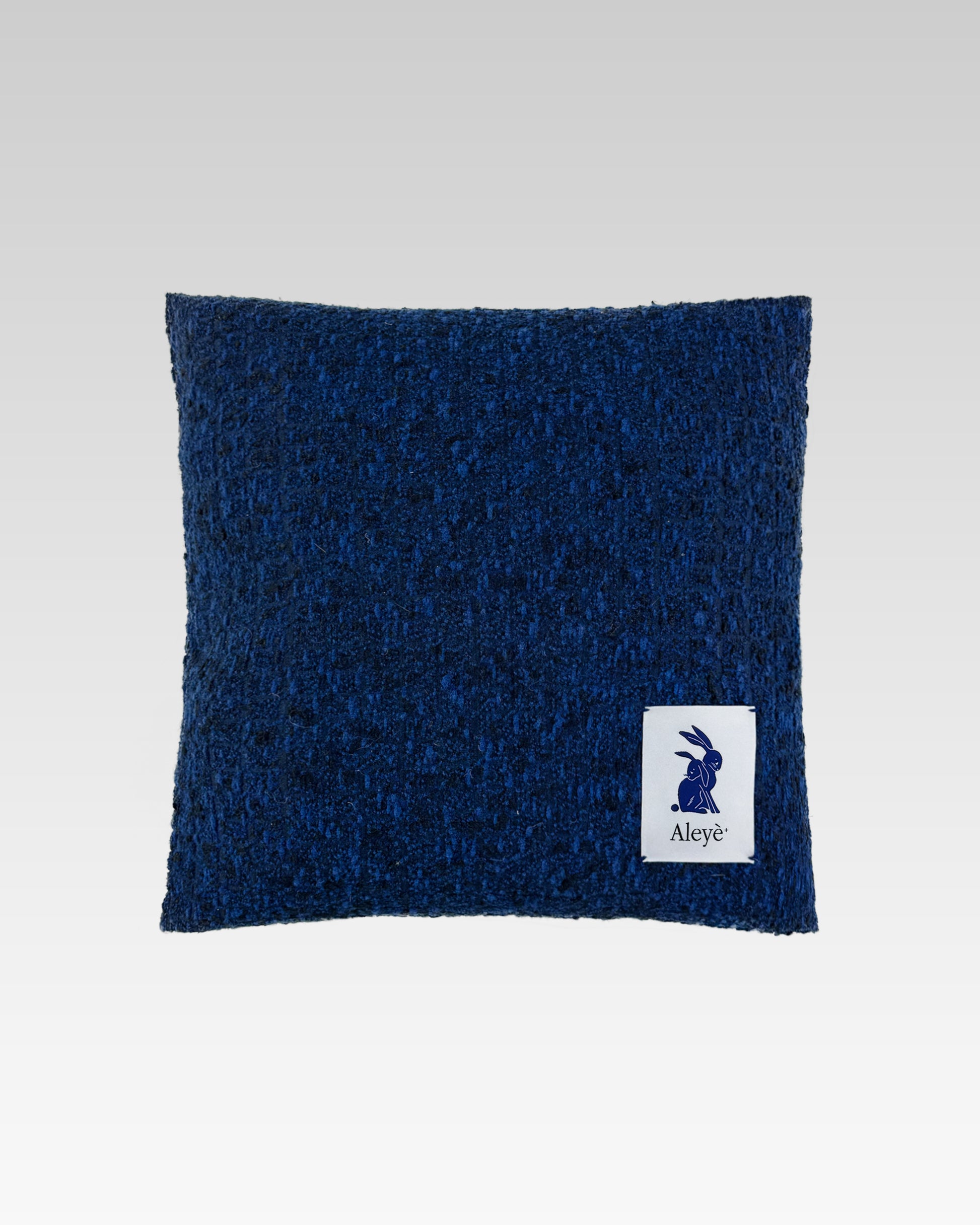 Aleyè Studio Pillow No.9 – Bouclé Indigo