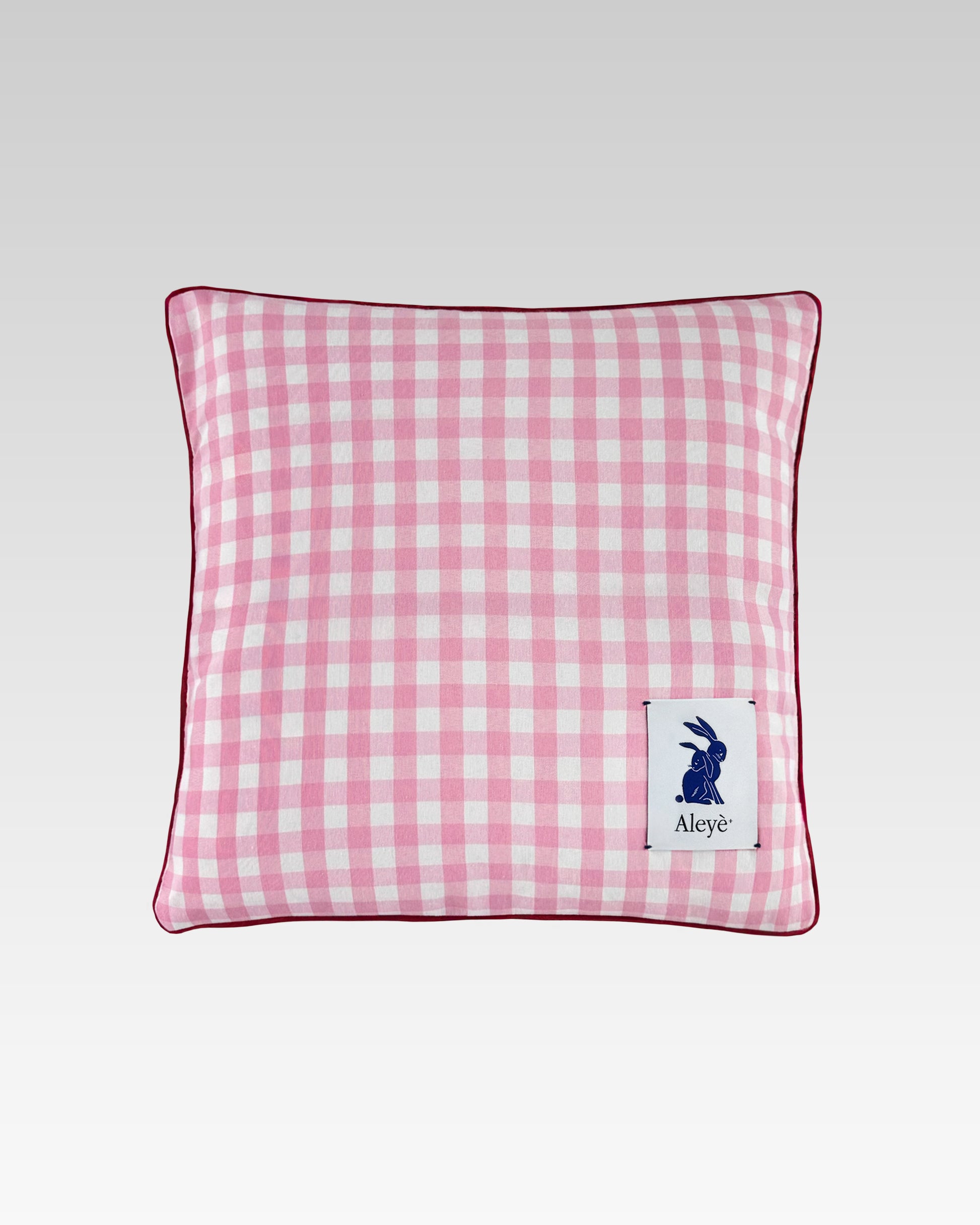 Aleyè Studio Pillow No.7 – Vichy Blush