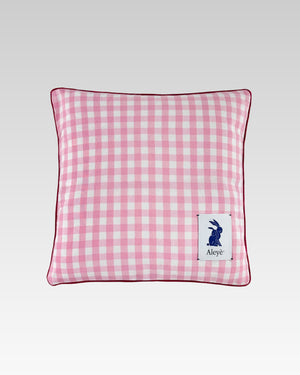 Aleyè Studio Pillow No.7 – Vichy Blush