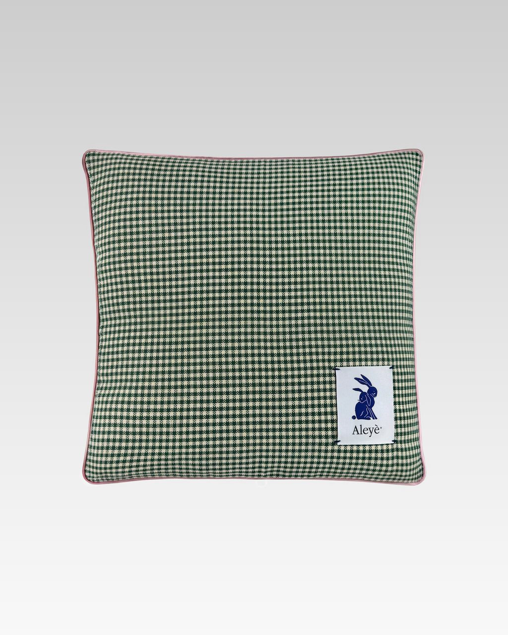 Aleyè Studio Pillow No.6 – Vichy Mint