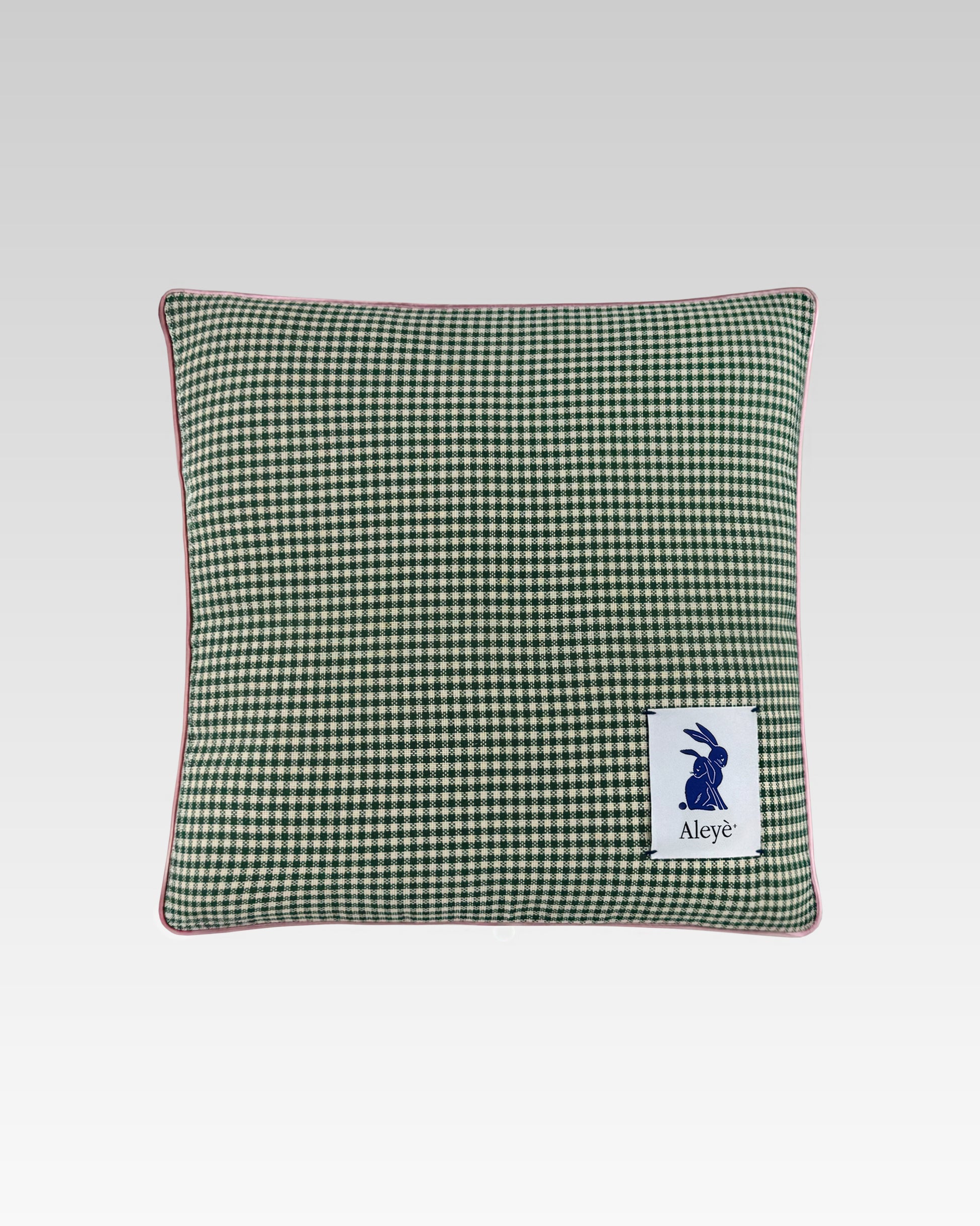 Aleyè Studio Pillow No.6 – Vichy Mint