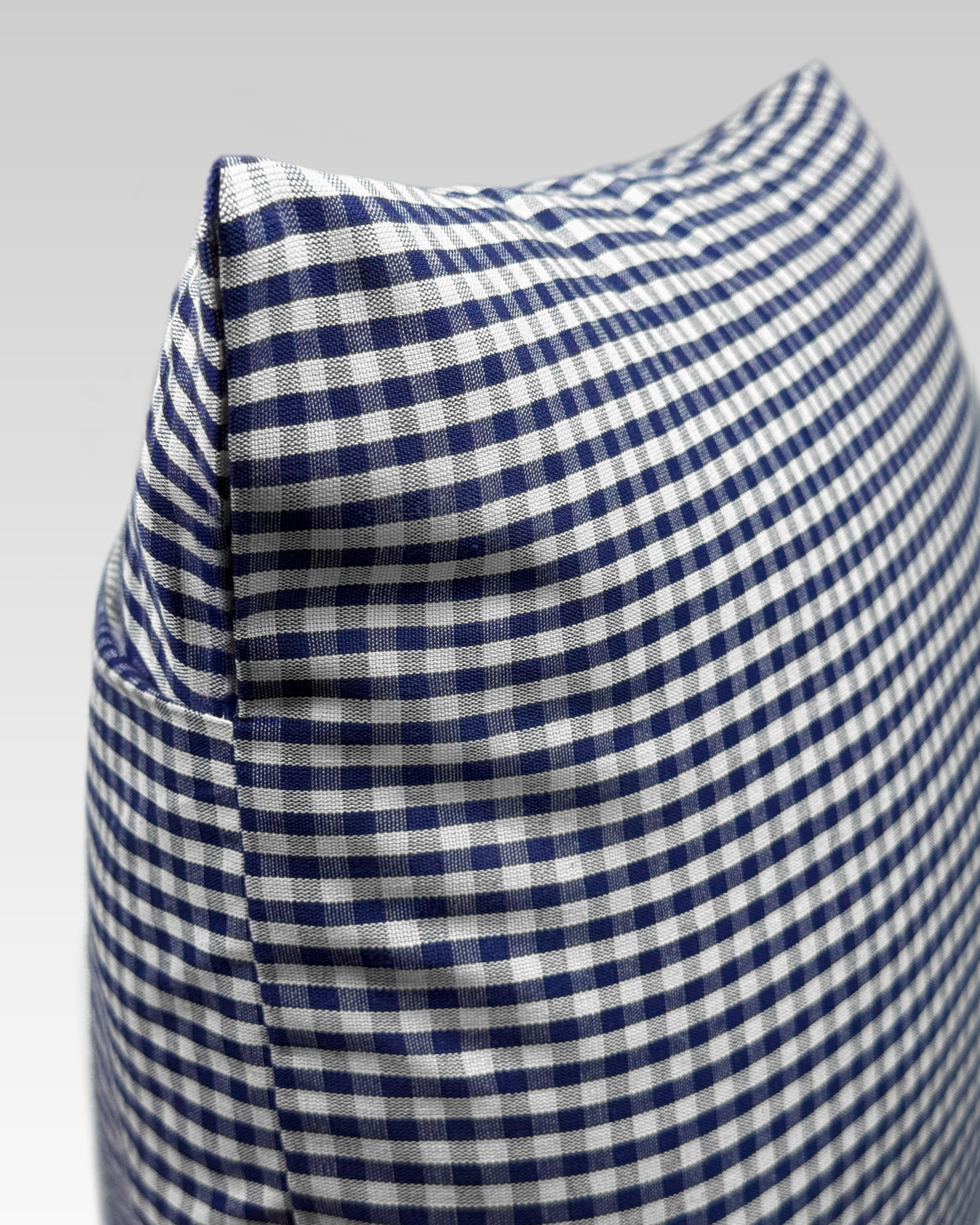 Aleyè Studio Pillow No.2 – Vichy Oltremare