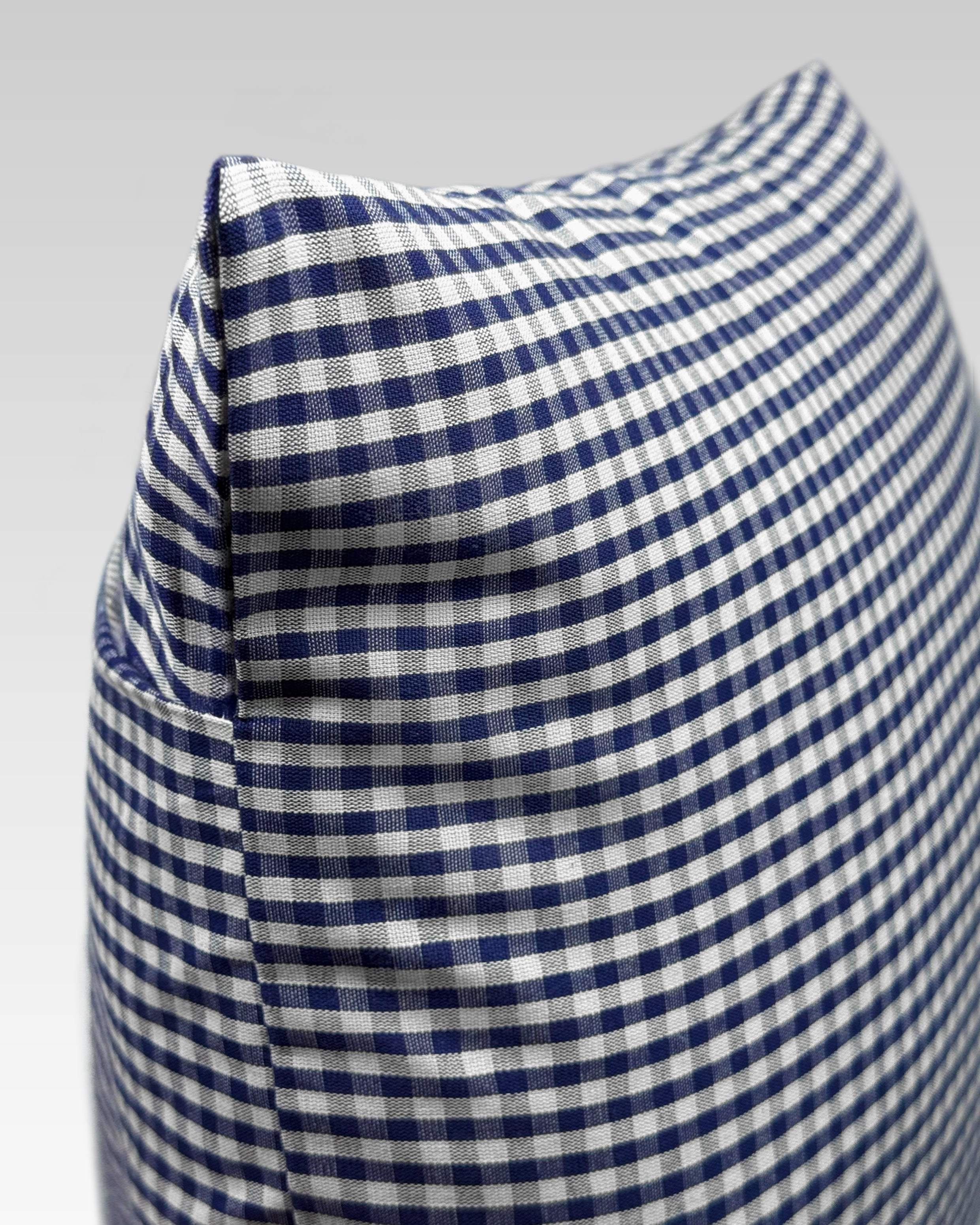 Aleyè Studio Pillow No.2 – Vichy Oltremare