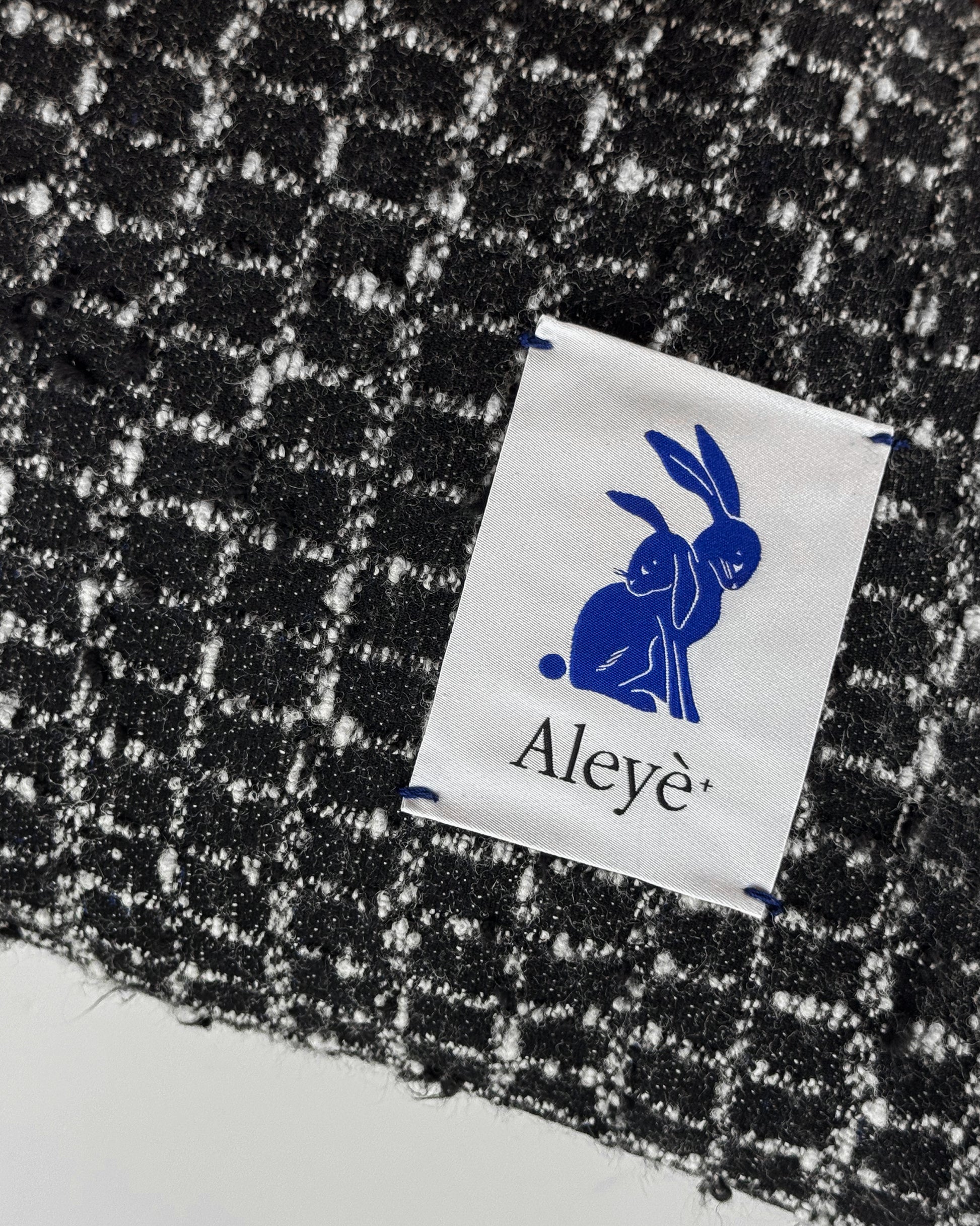 Aleyè Studio Pillow No.10 – Bouclé Charcoal