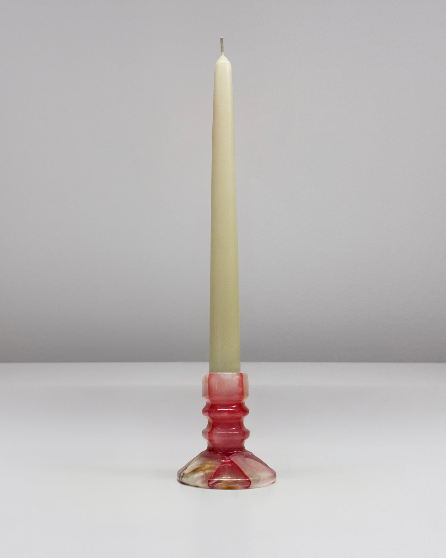 Aleyè Nomade No. 20 - Blush Onyx Candleholder