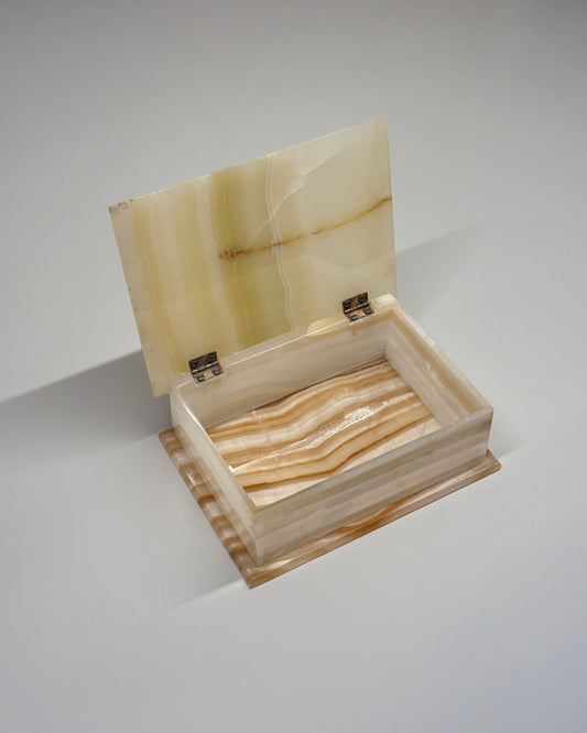 Aleyè Nomade No. 18 - Green Onyx Box