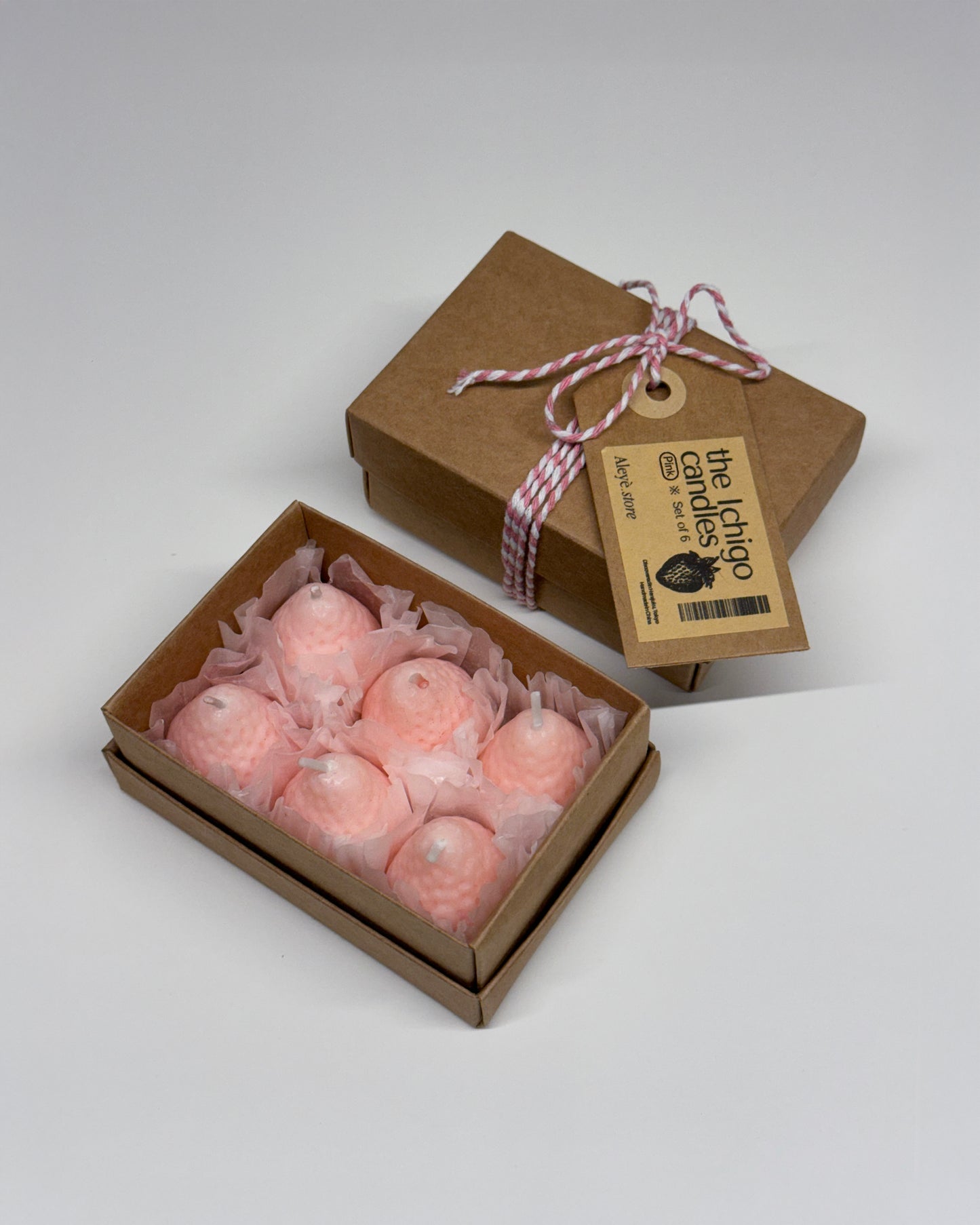 The Ichigo Candles (Set of 6)