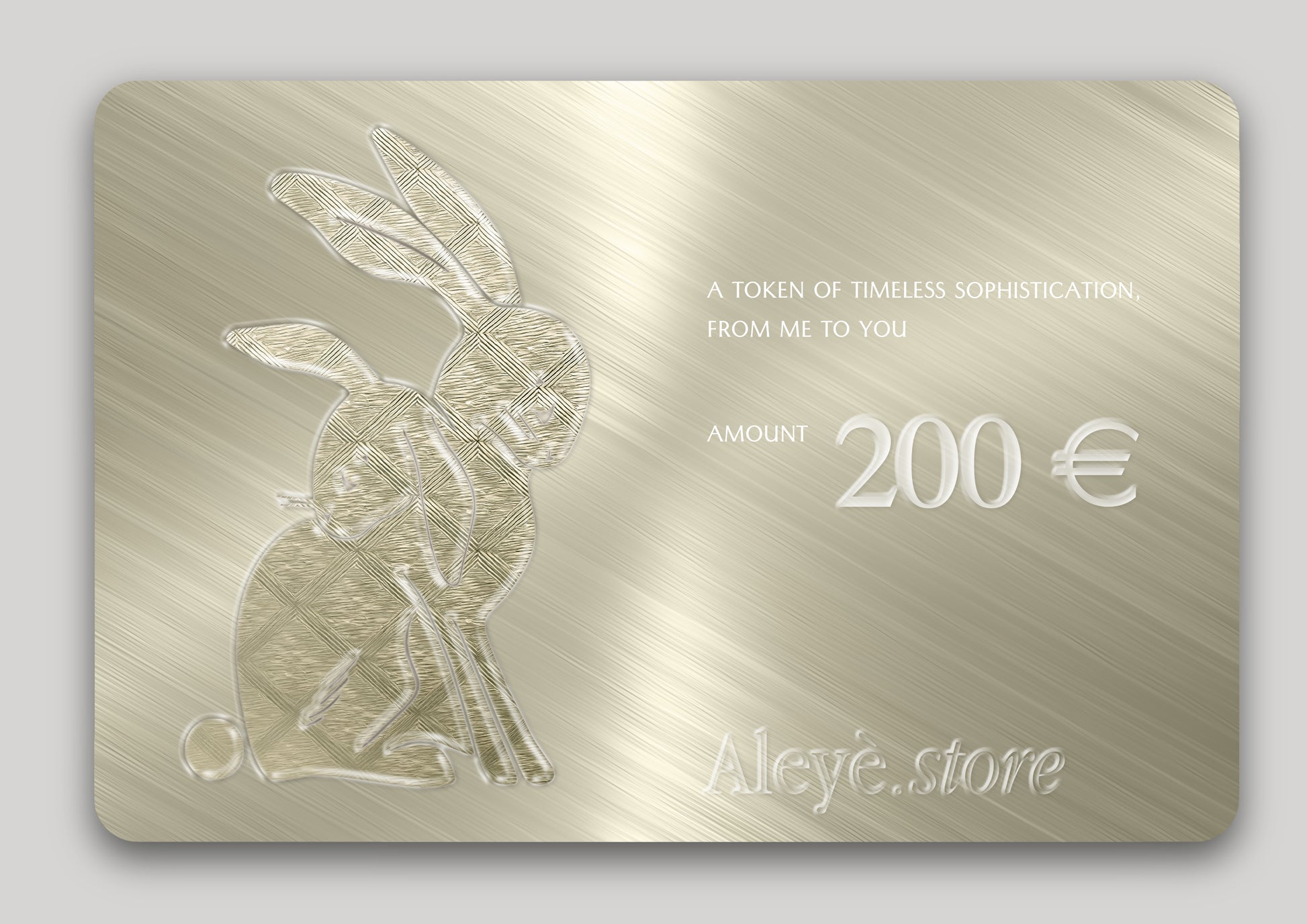 Carta regalo elettronica Aleyè