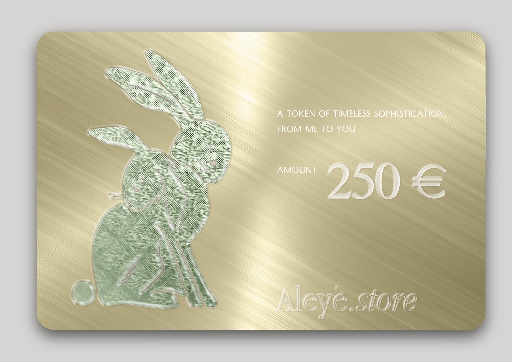 Carta regalo elettronica Aleyè