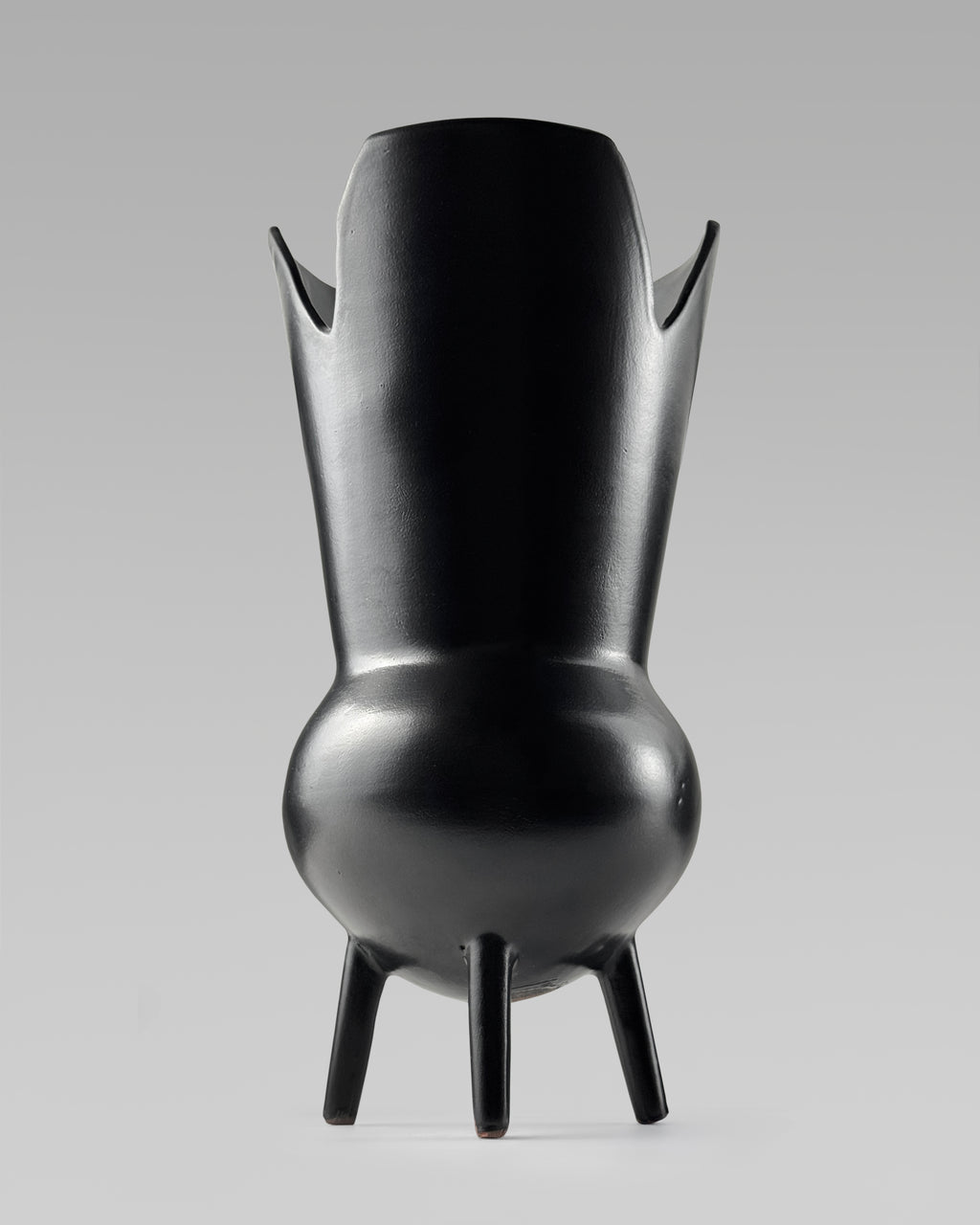 Gio Ponti for Neoponti Quadripod Vase, 1997 Re-Edition