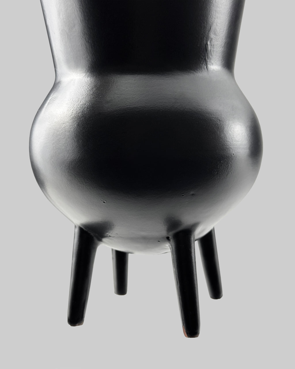 Gio Ponti for Neoponti Quadripod Vase, 1997 Re-Edition