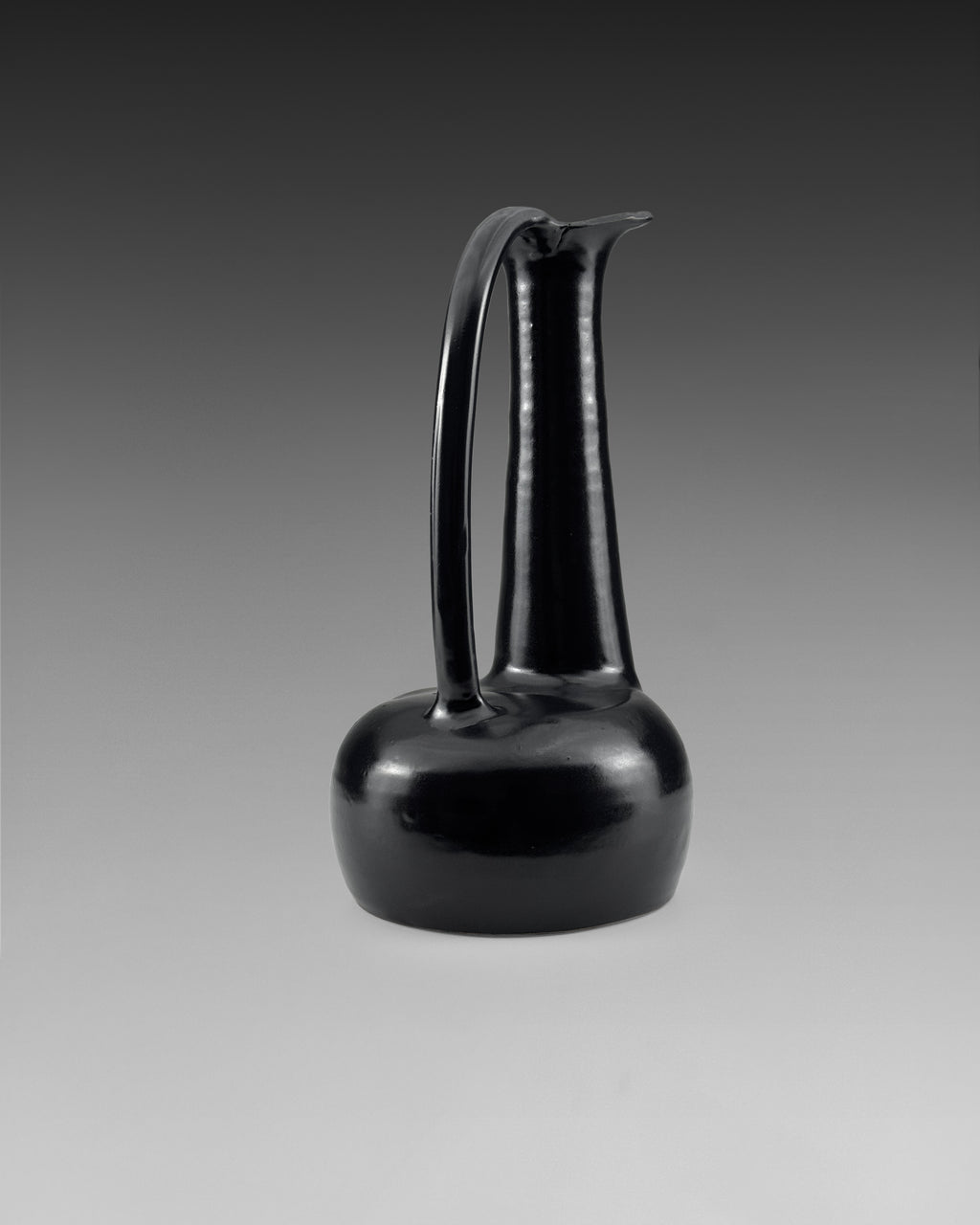 Gio Ponti for Neoponti Tall Column Vase, 1997 Re-Edition