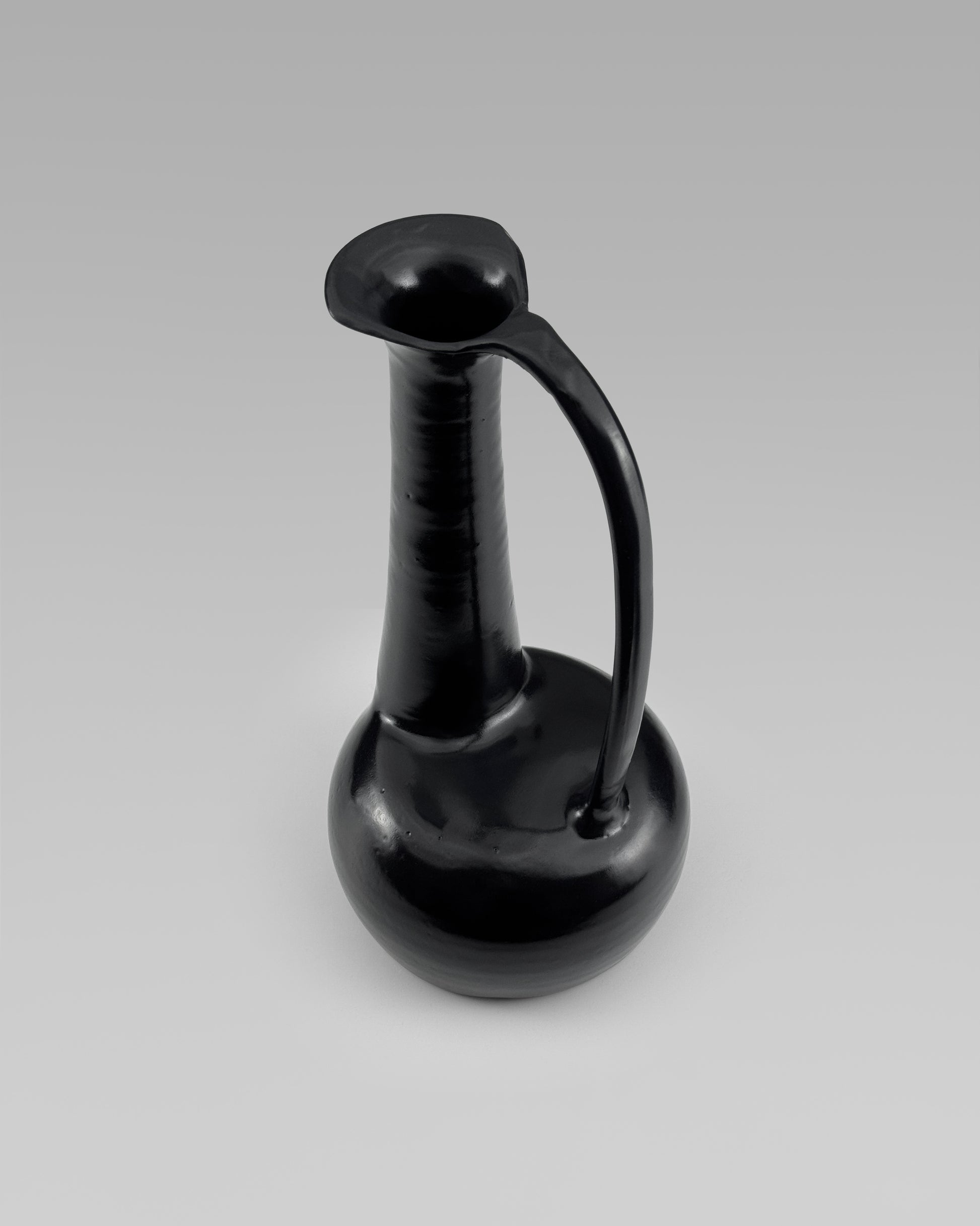 Gio Ponti for Neoponti Tall Column Vase, 1997 Re-Edition