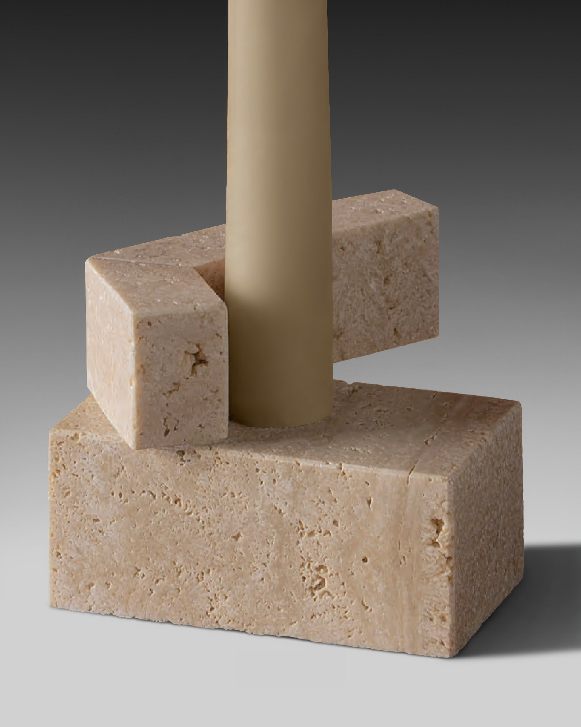 Block Candleholder Low by Studionudo