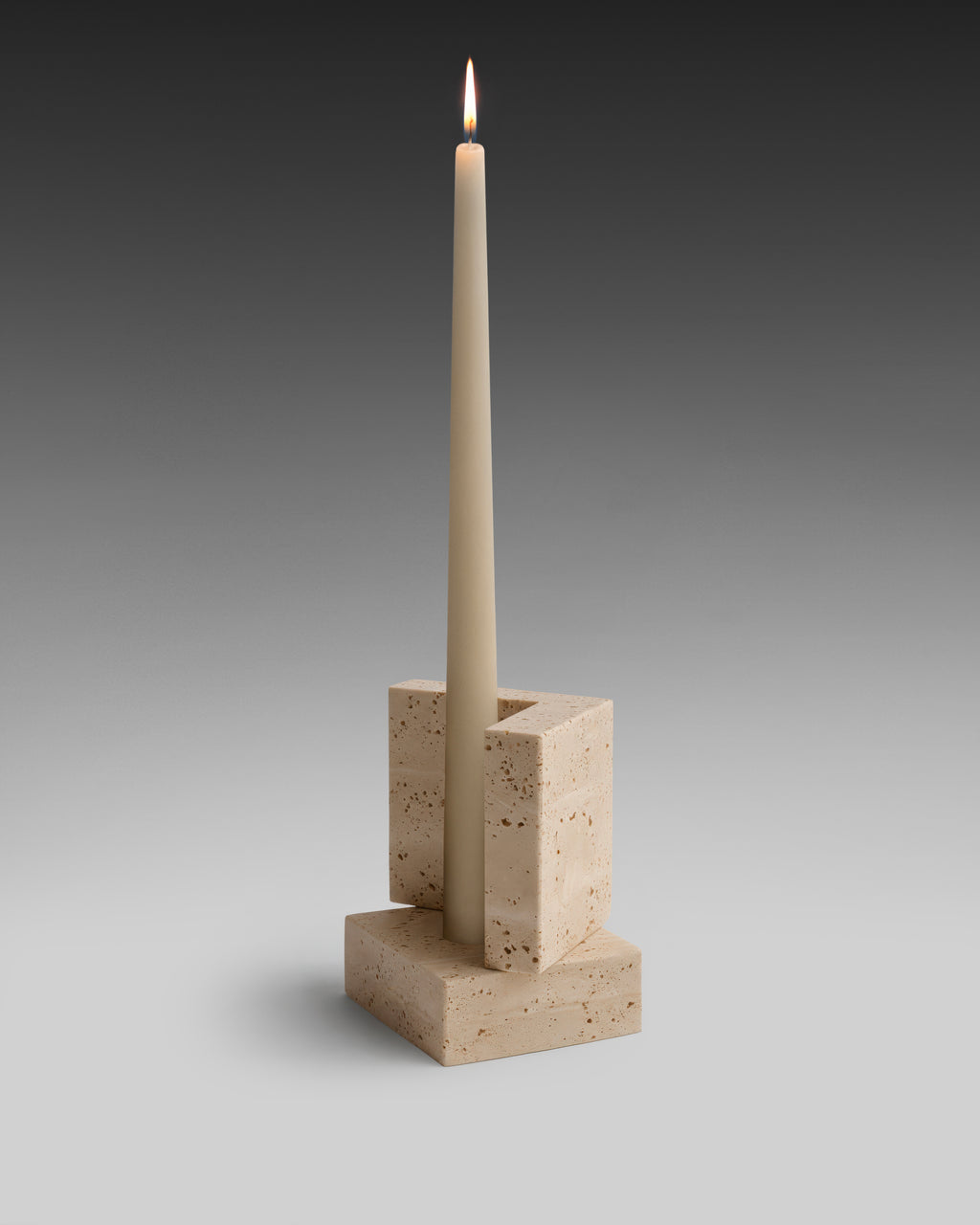 Block Candleholder High by Studionudo