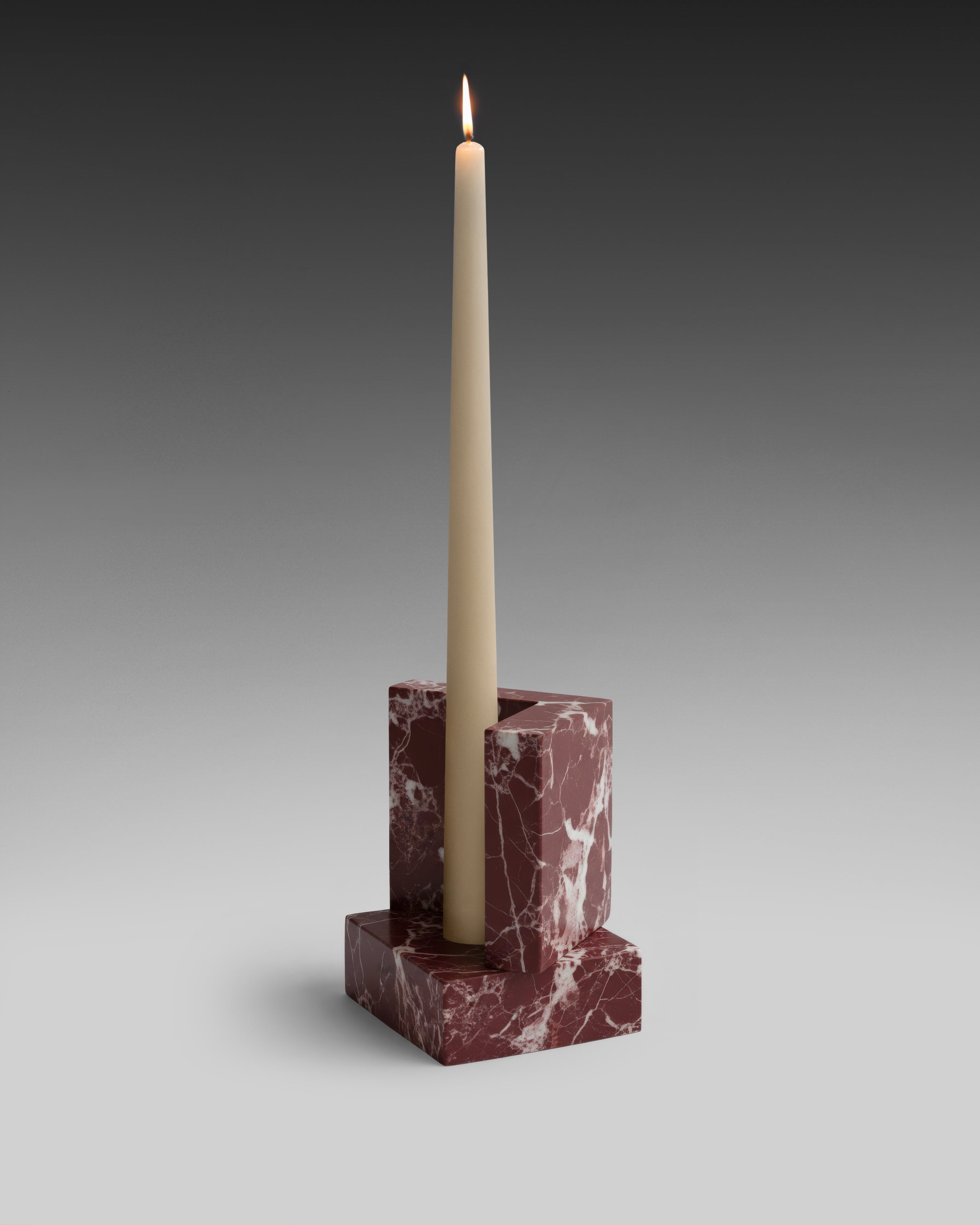 Block Candleholder High by Studionudo