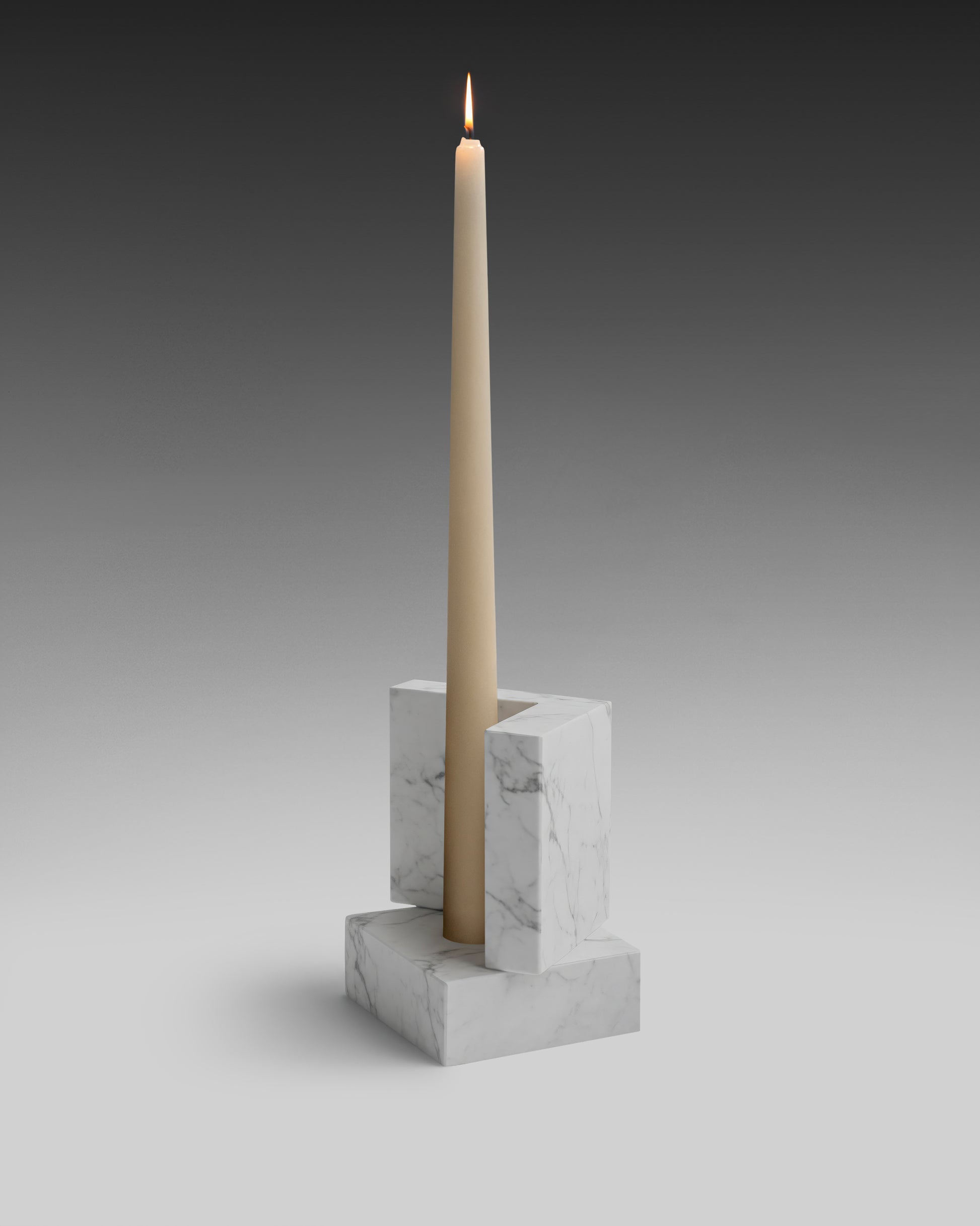 Block Candleholder High by Studionudo