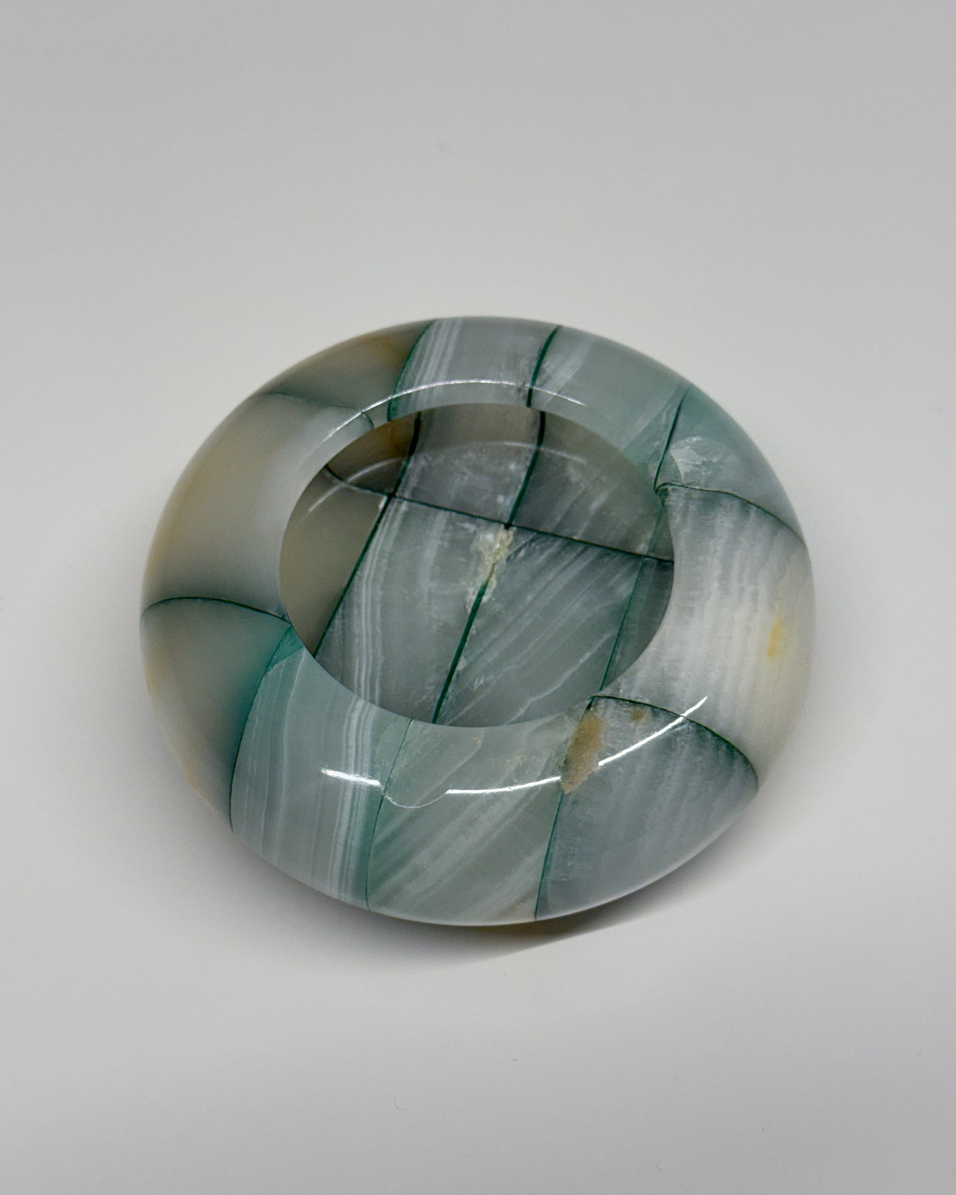 Aleyè Nomade No. 22 - Moss Onyx Ashtray