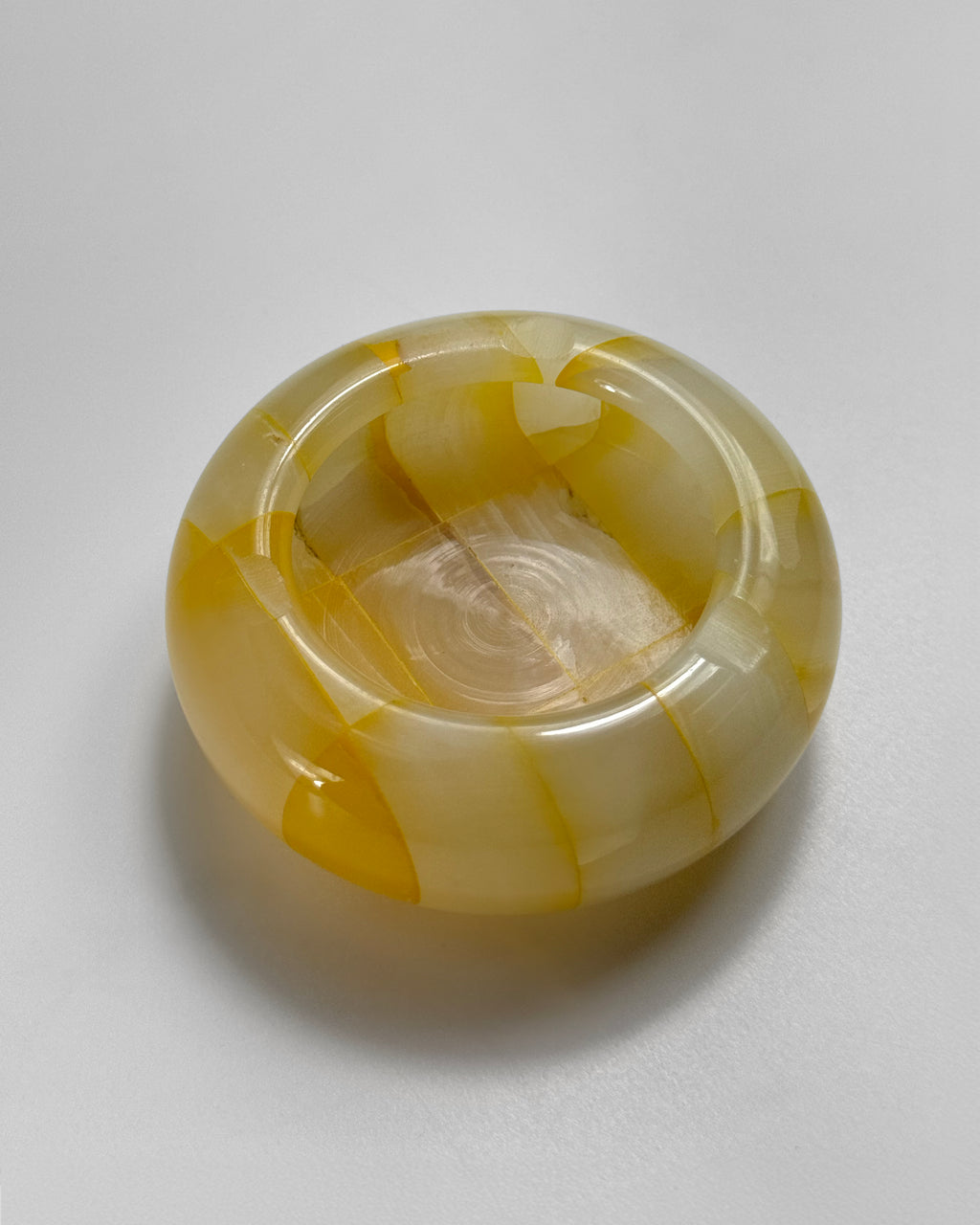 Aleyè Nomade No. 7 - Yellow Onyx Ashtray