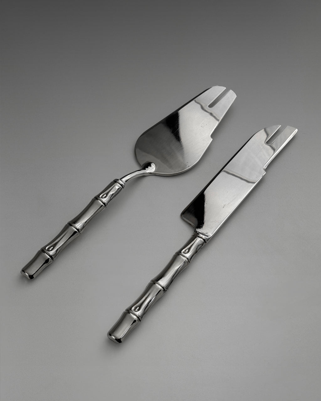 Aleyè Nomade No. 35 – The Bamboo Silver-Plated Serving Set
