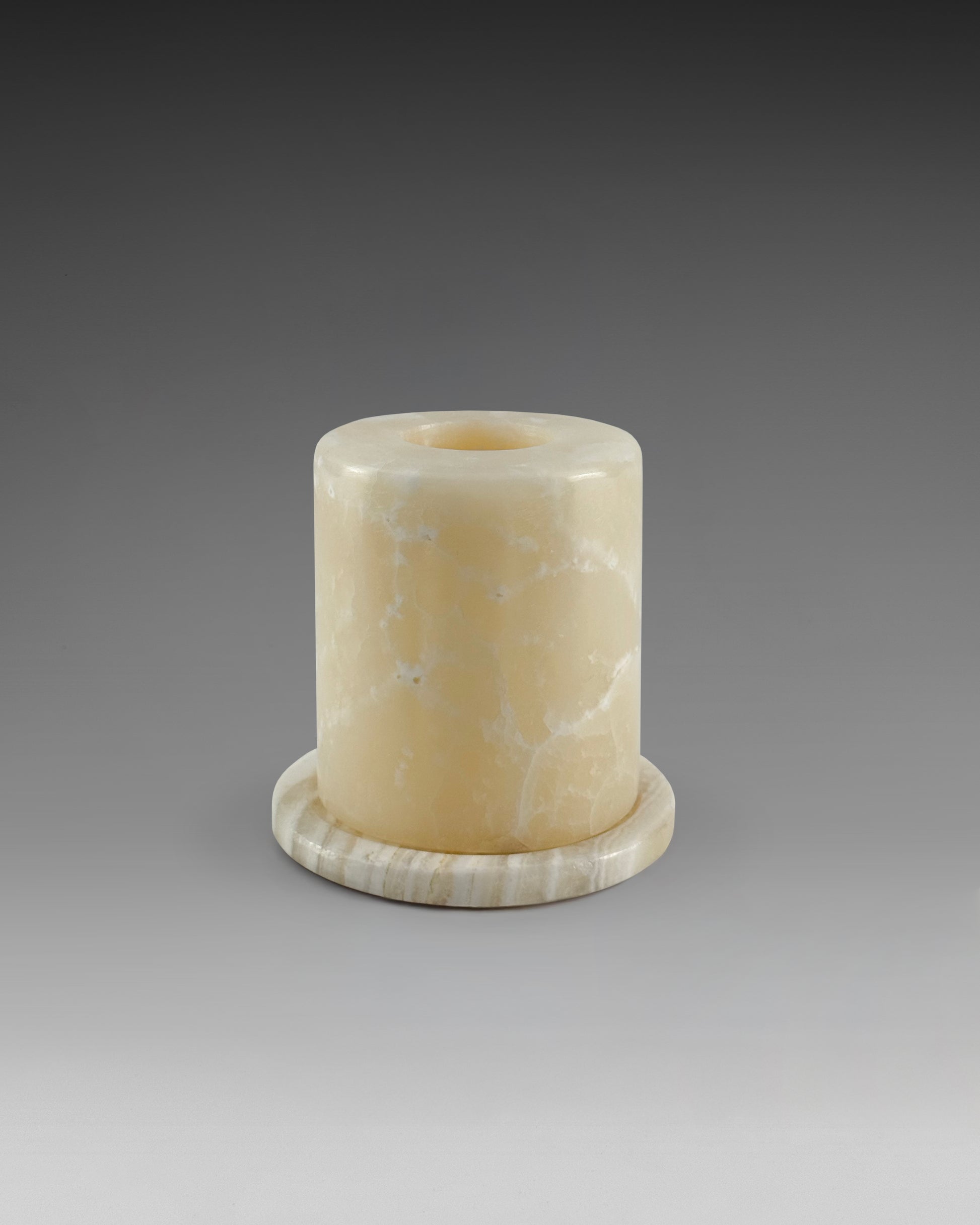 Aleyè Nomade No. 61 – The Alabaster Tealight Holder