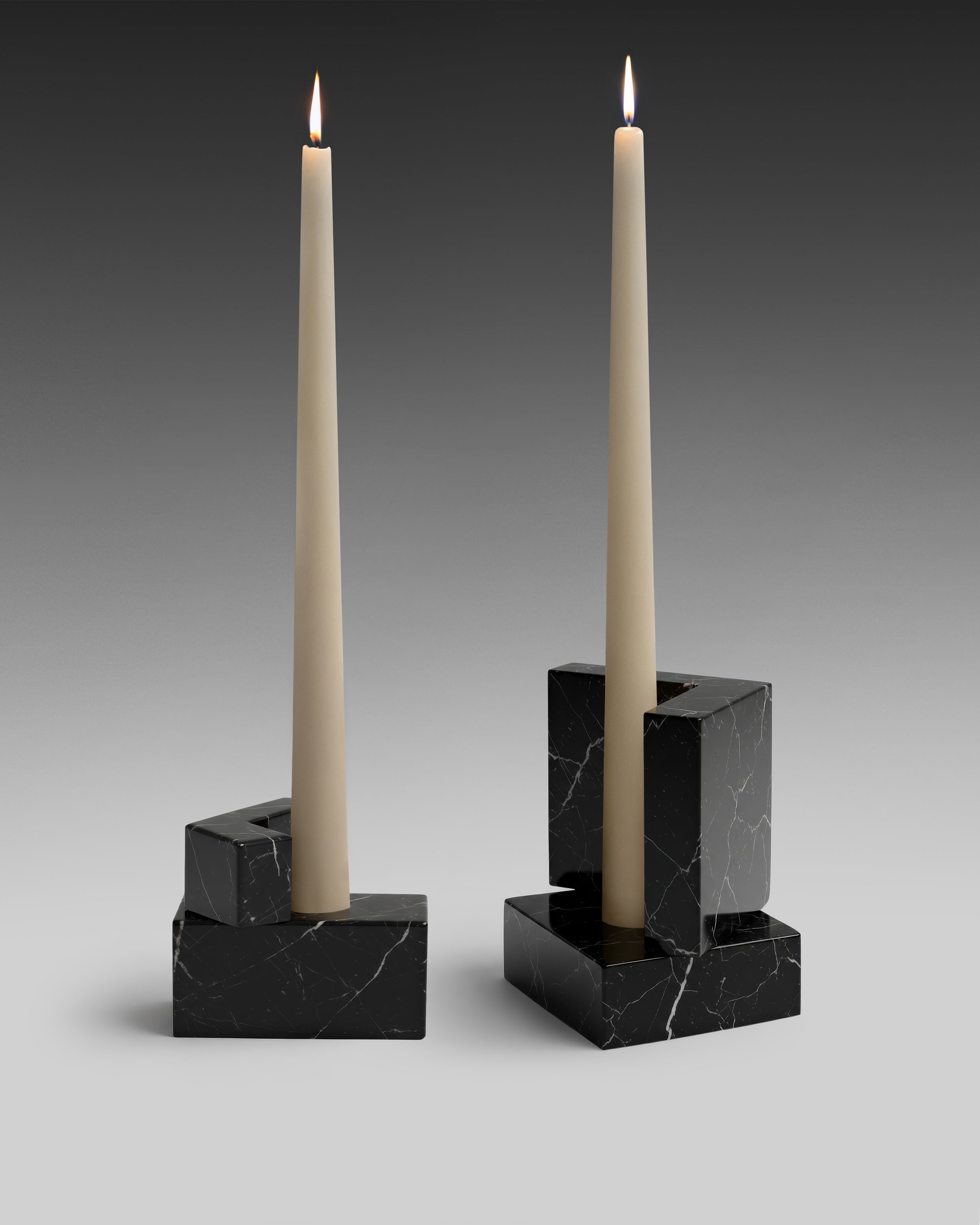 Block Candleholder High by Studionudo