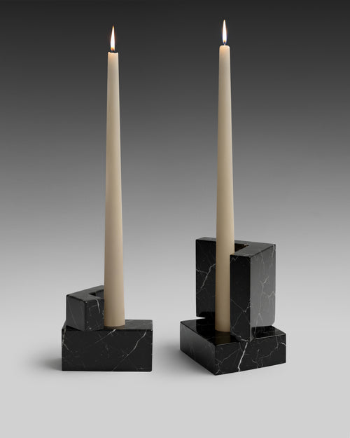 Block Candleholder High by Studionudo