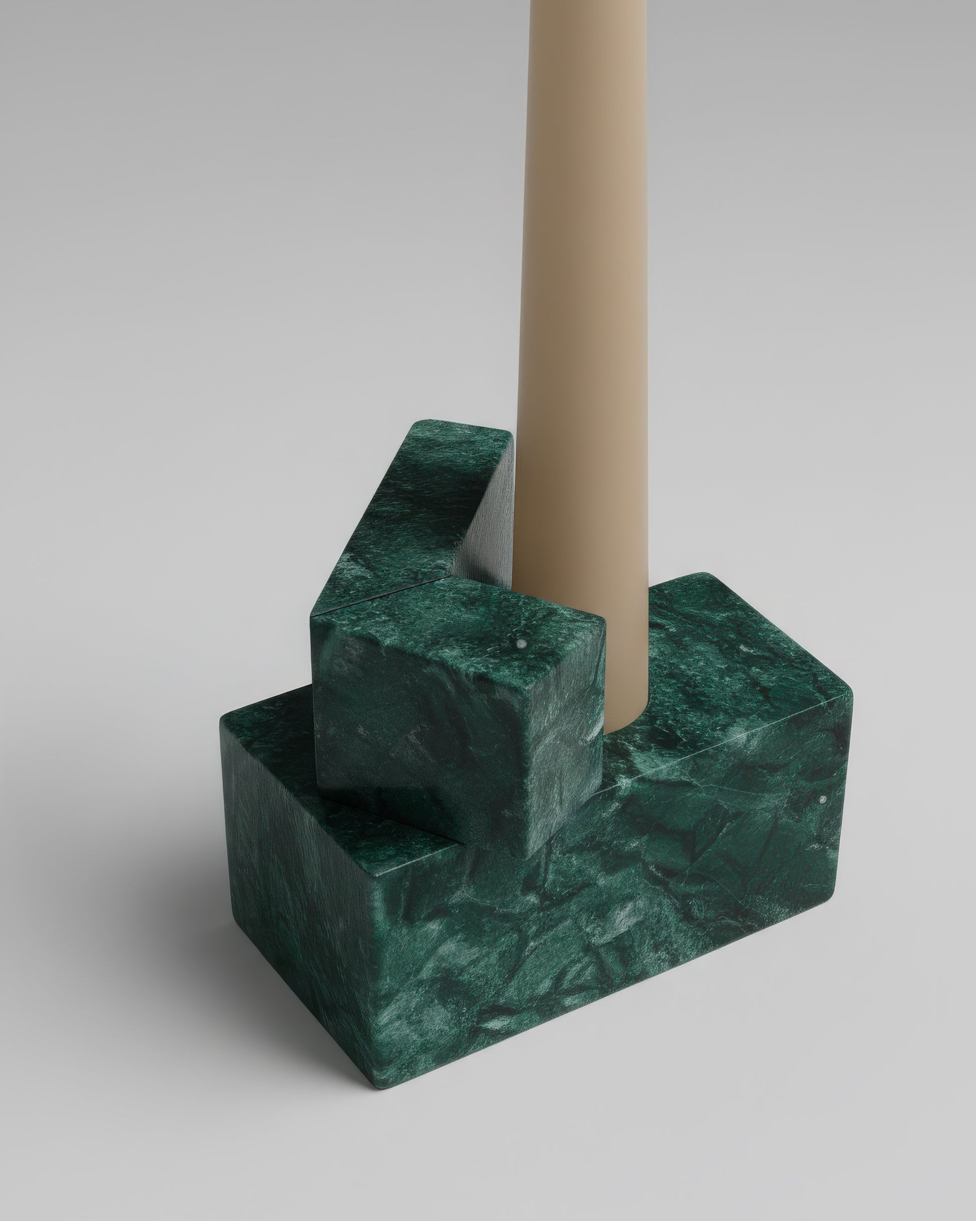 Block Candleholder Low by Studionudo