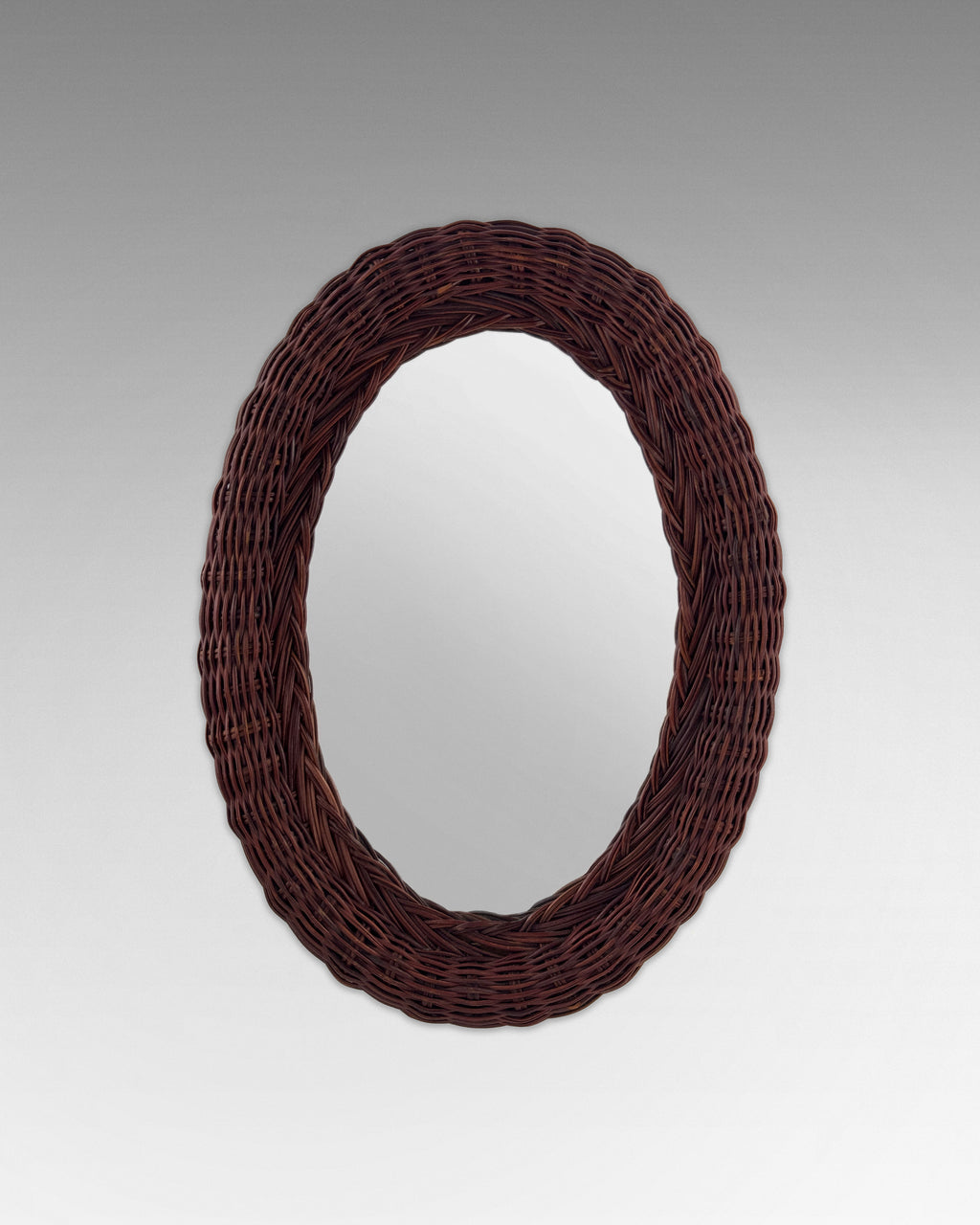 Aleyè Nomade No. 78 – Woven Rattan Mirror