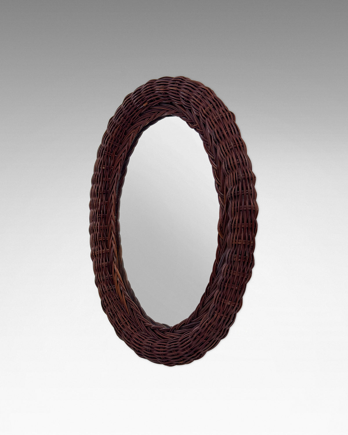 Aleyè Nomade No. 78 – Woven Rattan Mirror