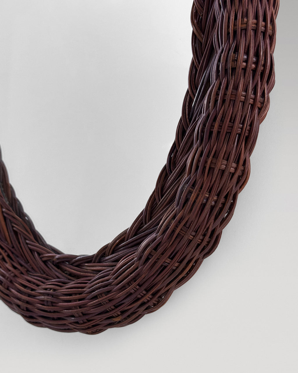 Aleyè Nomade No. 78 – Woven Rattan Mirror
