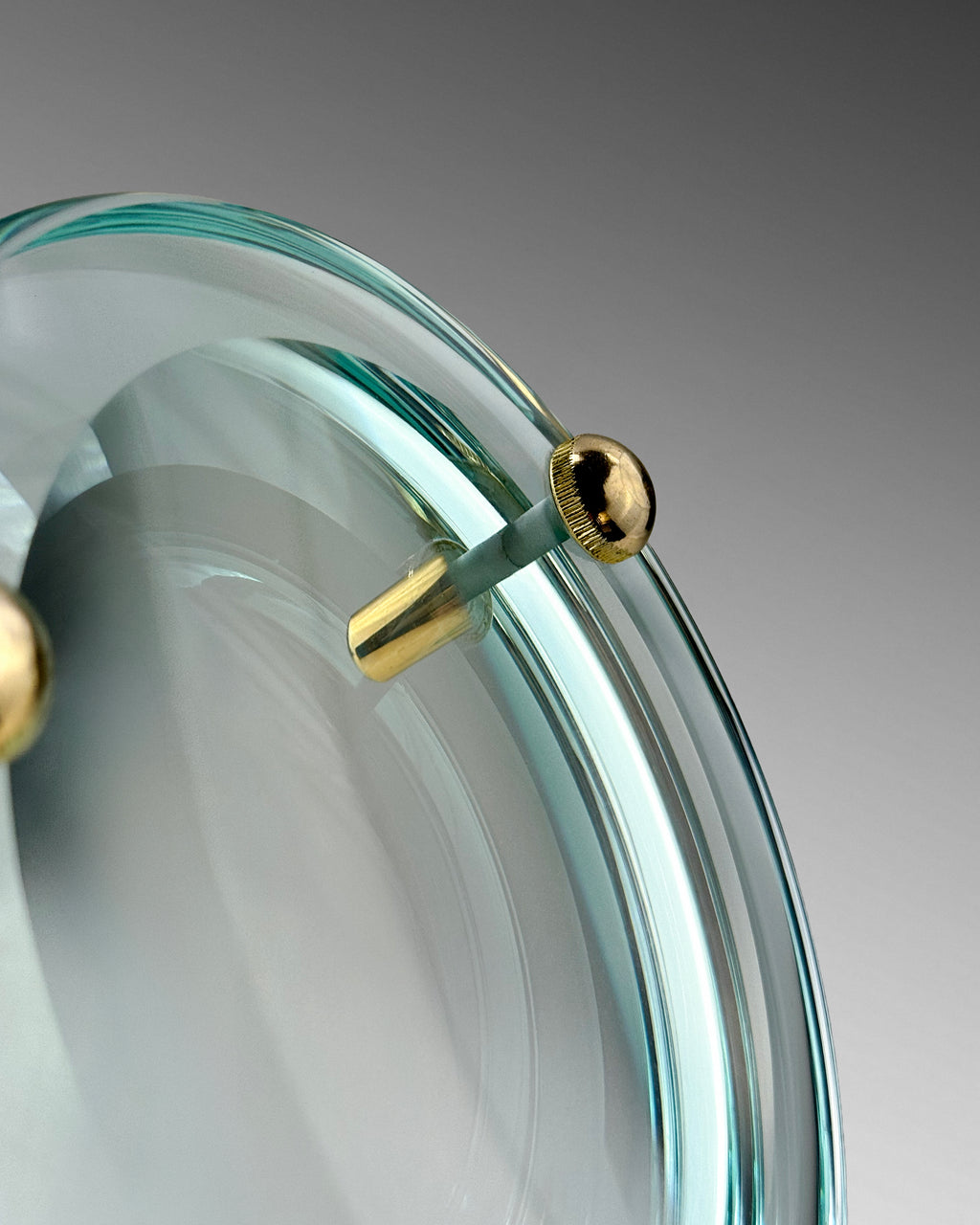 Aleyè Nomade No. 80 – Glass & Brass Vessel Ring Set