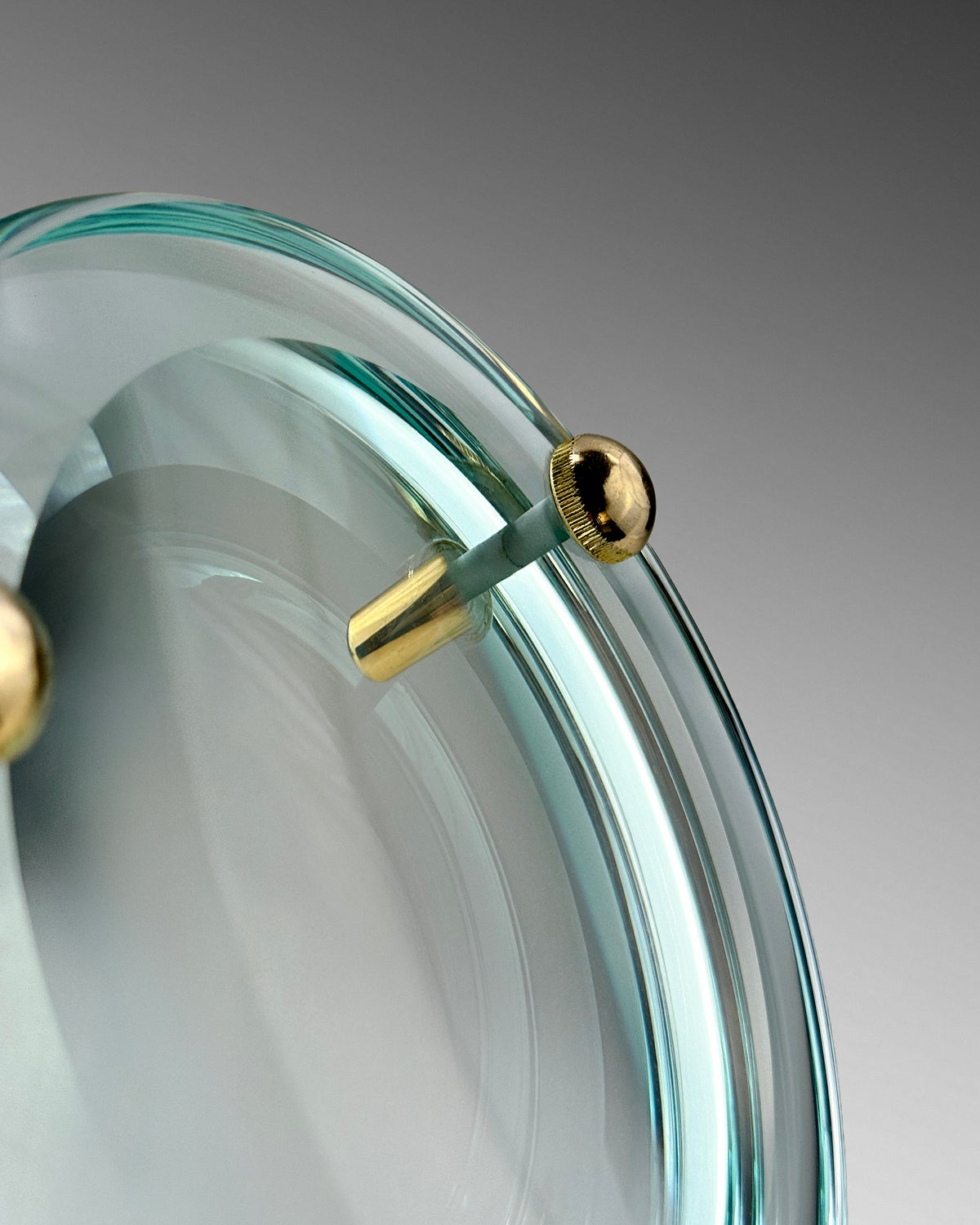 Aleyè Nomade No. 80 – Glass & Brass Vessel Ring Set
