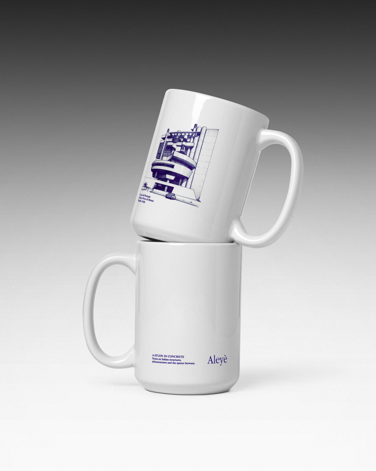 Concrete Studies - Ceramic Mug, 440ml