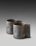 Antique Bronze Glaze Mugs - Set of 2 by Studionudo