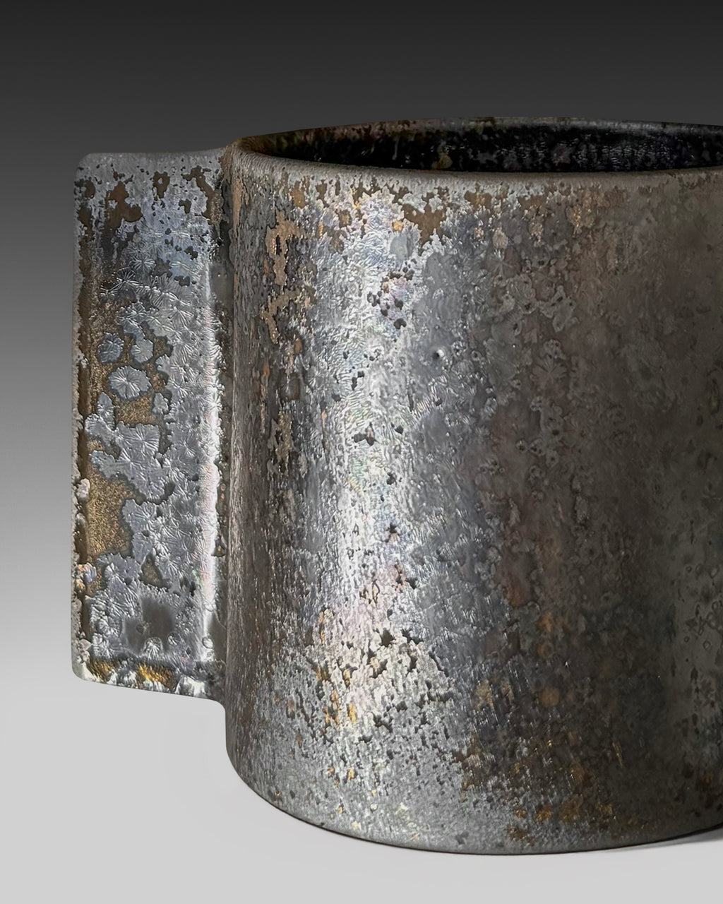 Antique Bronze Glaze Mugs - Set of 2 by Studionudo