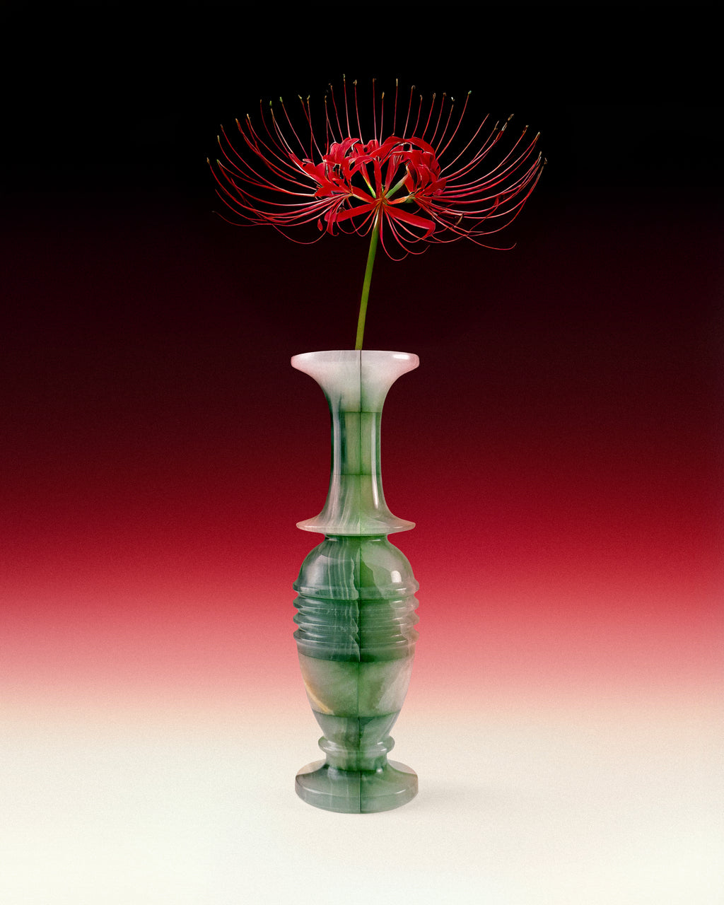Aleyè Nomade No. 53 – Green Onyx Vase