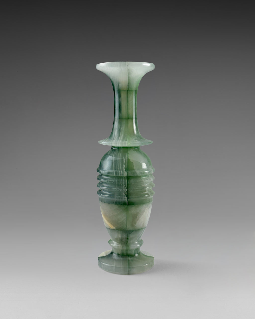Aleyè Nomade No. 53 – Green Onyx Vase