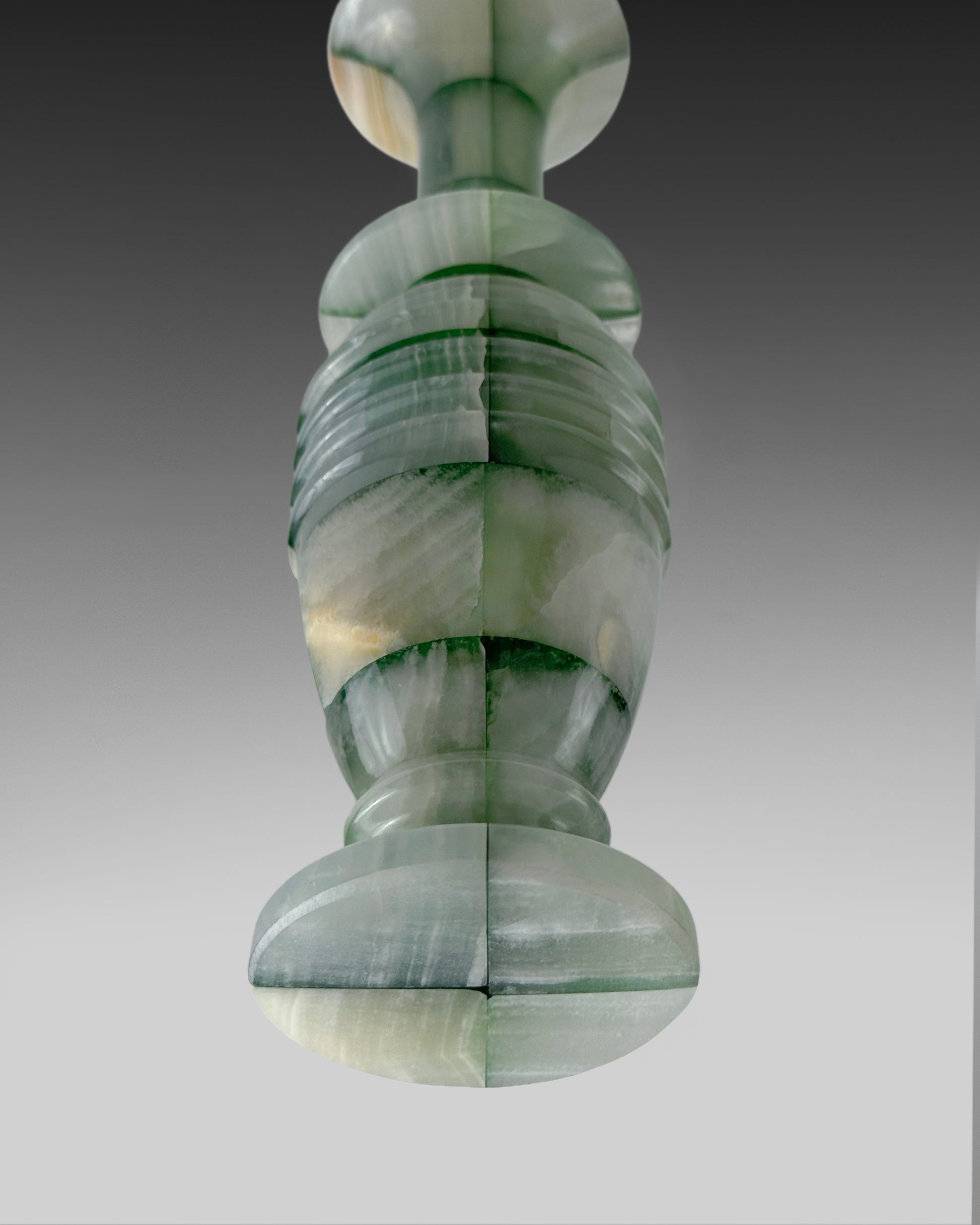 Aleyè Nomade No. 53 – Green Onyx Vase